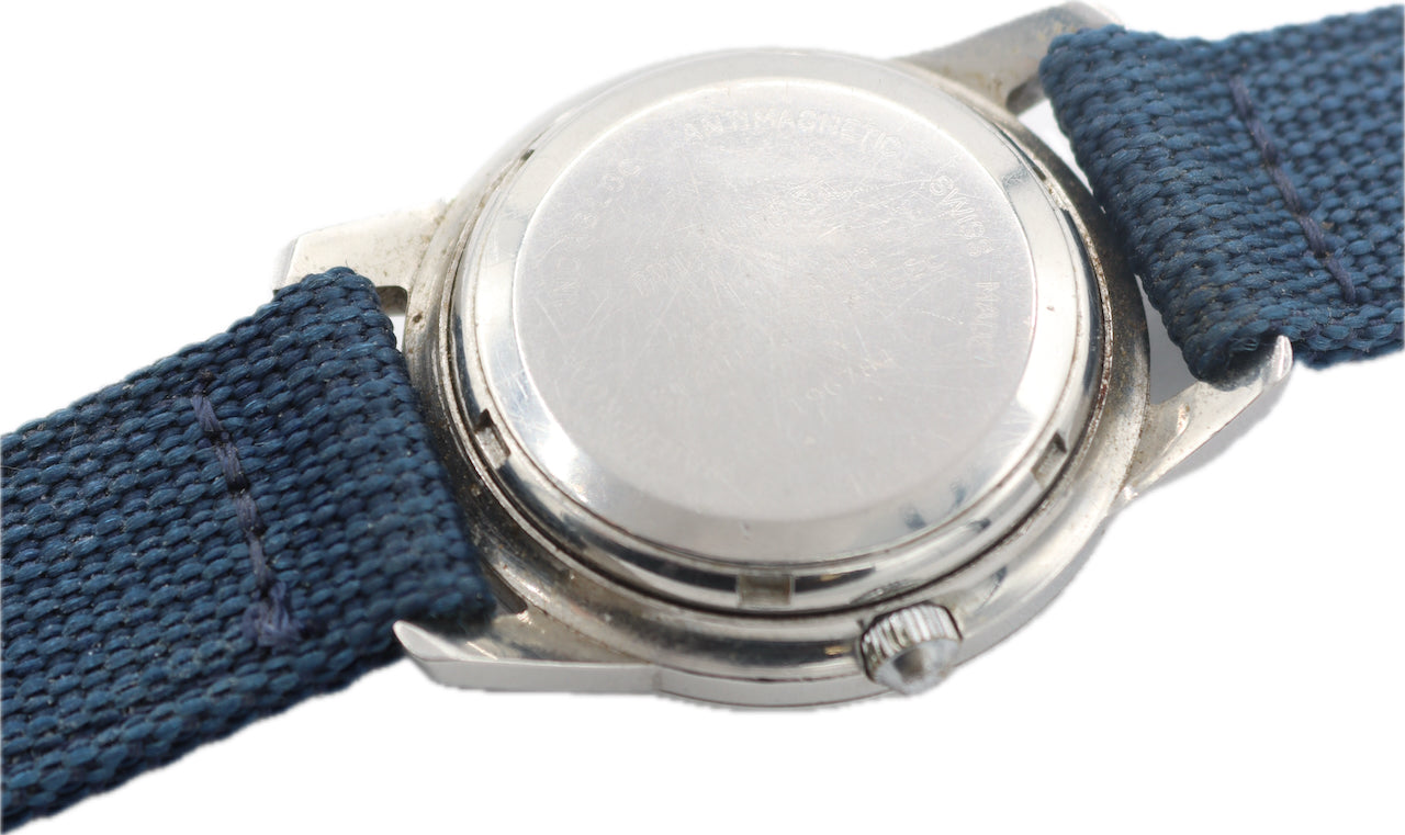 Vintage Paul Buhre Rotograph Power Reserve Men's Automatic Wristwatch 760 Steel