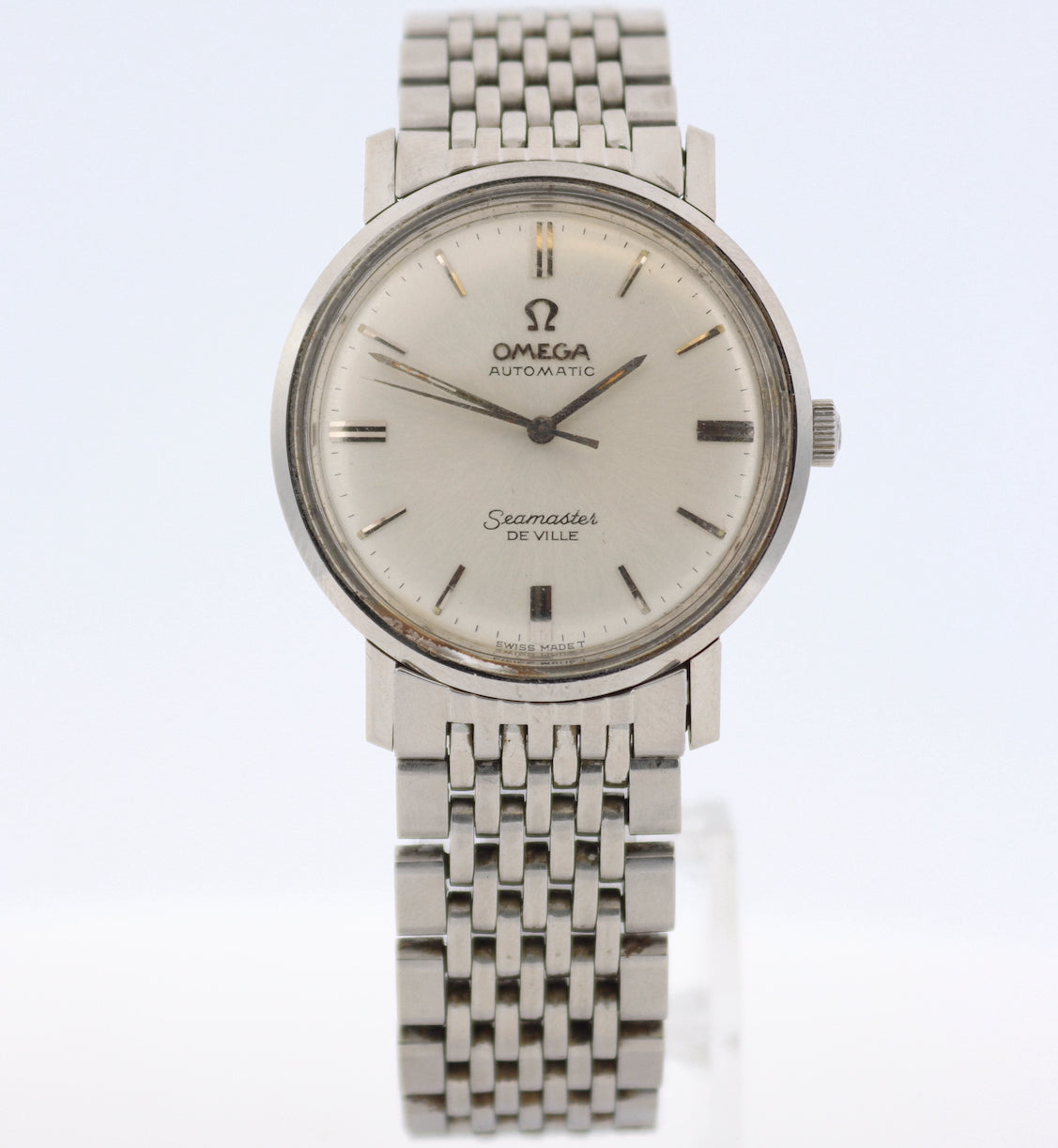 Vintage Omega 14765-2SC Seamaster De Ville Men's Automatic Wristwatch Steel