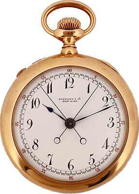 Antique Tiffany & Co. Split Second 5 Minute Repeater Pocket Watch Patek Philippe
