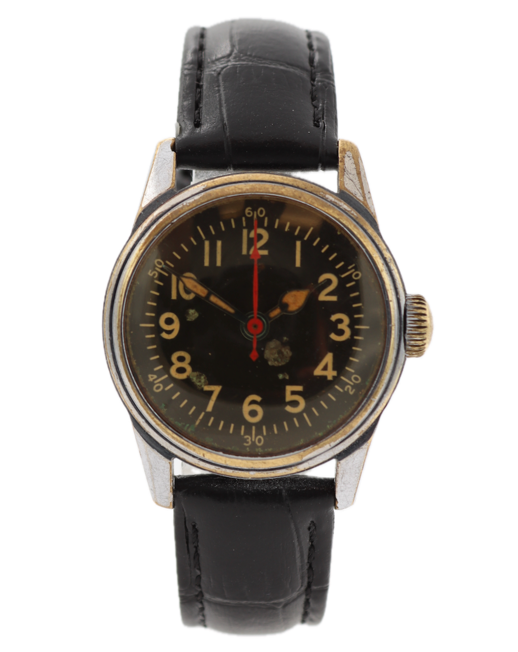 Vintage 1943 Elgin World War II Type A-11 Men's Mechanical Wristwatch 539 USA