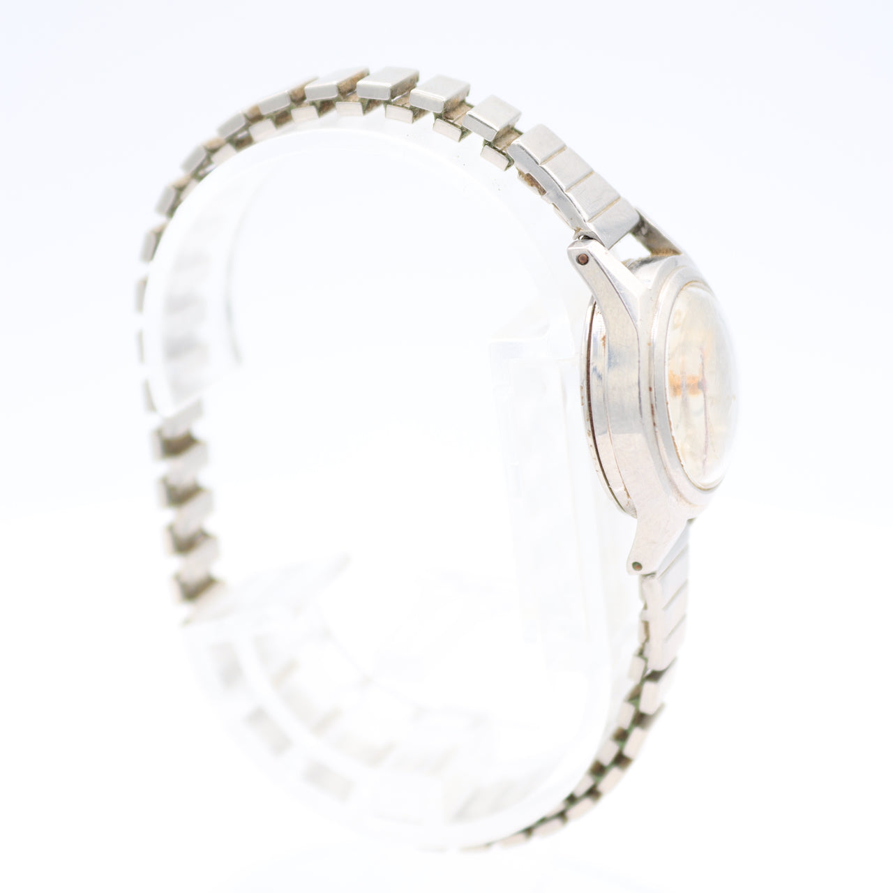 Vintage Bulova 1579 Cocktail Ladies Mechanical Wristwatch 7 BUC Swiss Steel