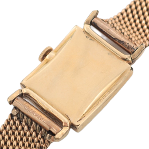 Vintage Lord Elgin Articulated Lugs Men's Mechanical Wristwatch 559 USA 14k GF