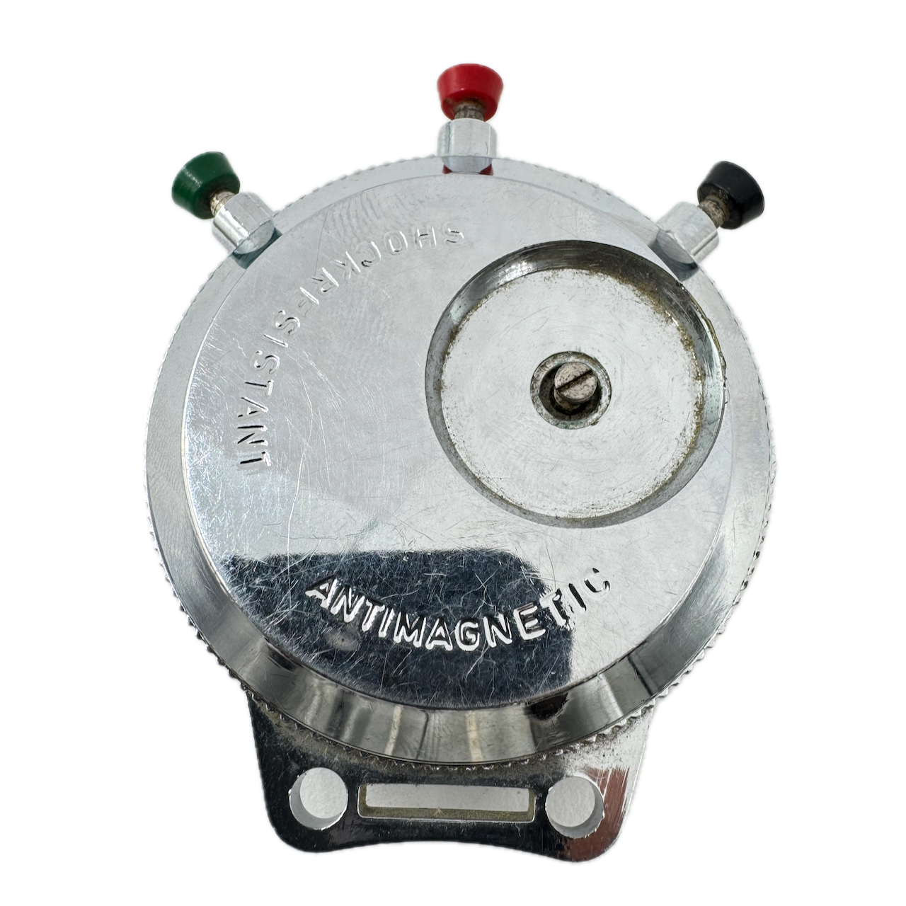 Vintage Hanhart Troika Mechanical Pocket Watch Chrome PlatedGermany for Parts