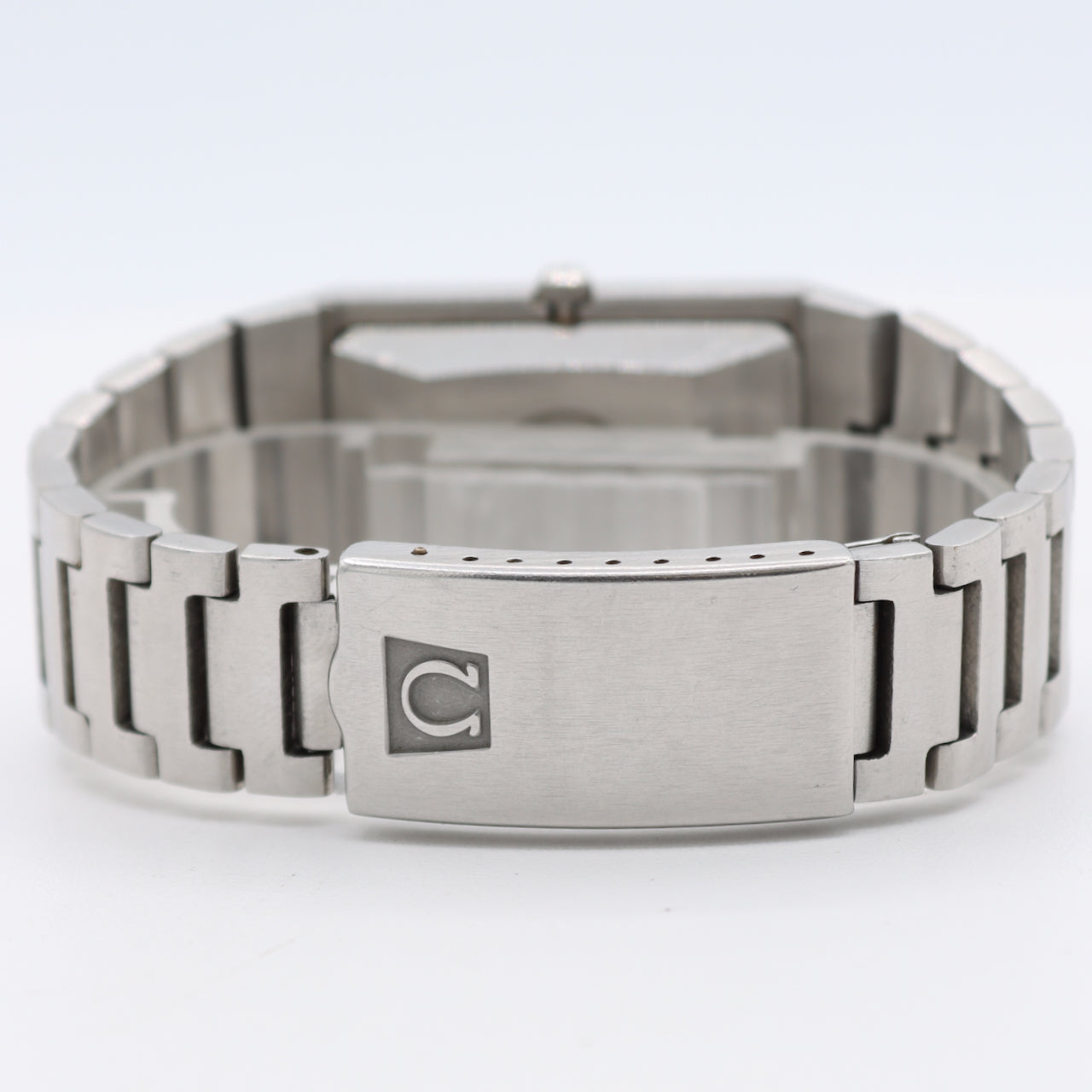 Vintage 27mm Omega 155.007 Tank De Ville Men's Automatic Wristwatch Swiss Steel