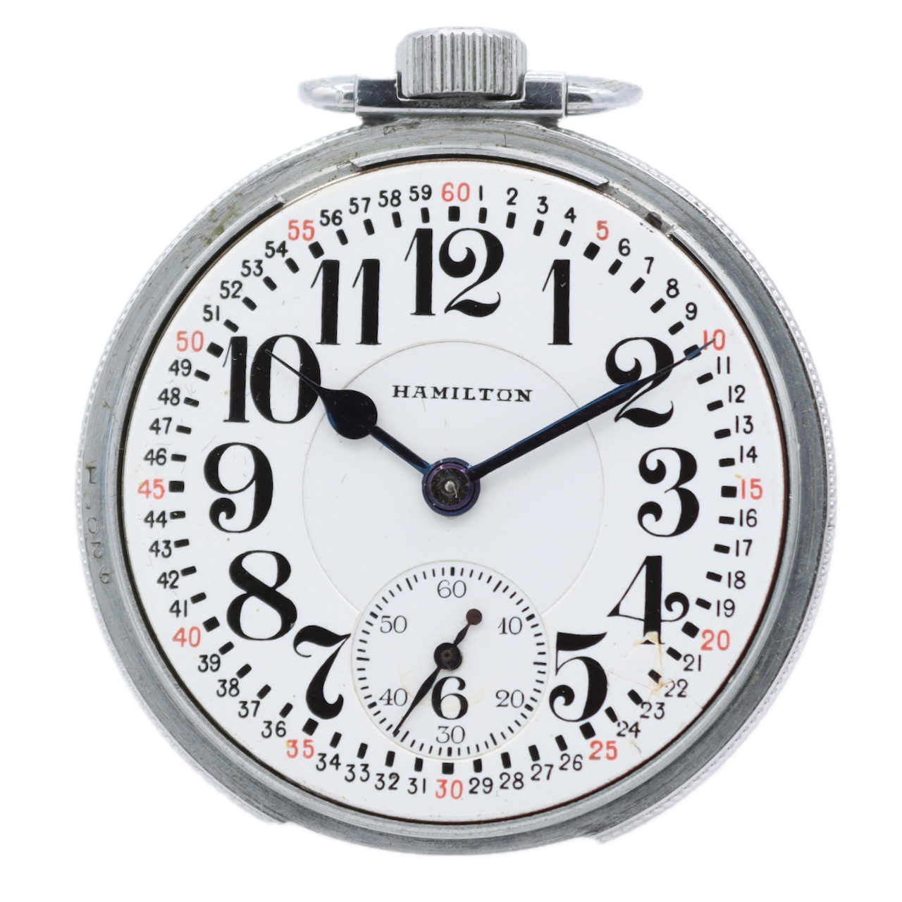 Vintage 18s 1931 Hamilton 21j Mechanical Railroad Pocket Watch 992 10k GF USA