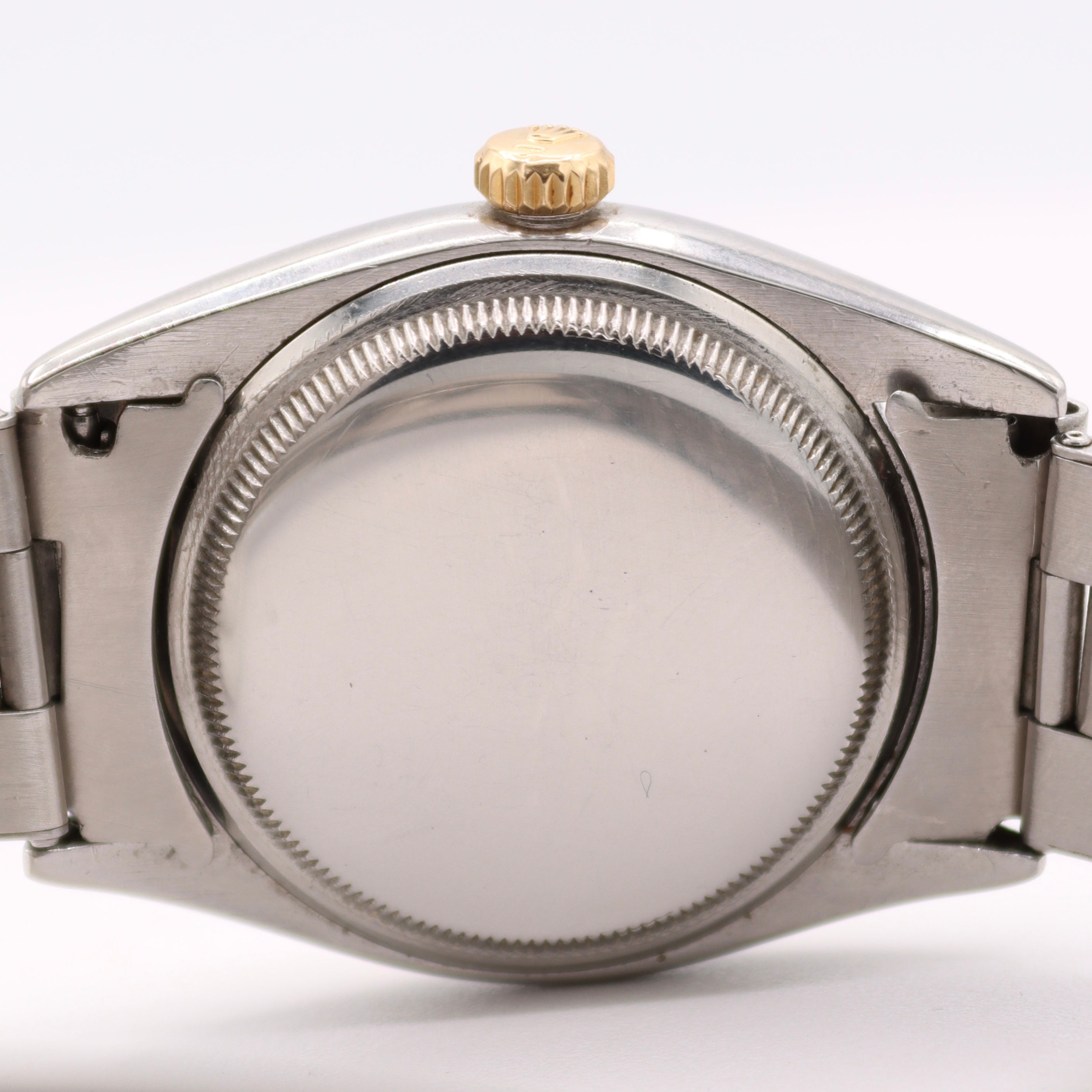 Vintage 36mm 1953 Rolex Datejust 6155 Men's Automatic Wristwatch Steel&Gold Rare