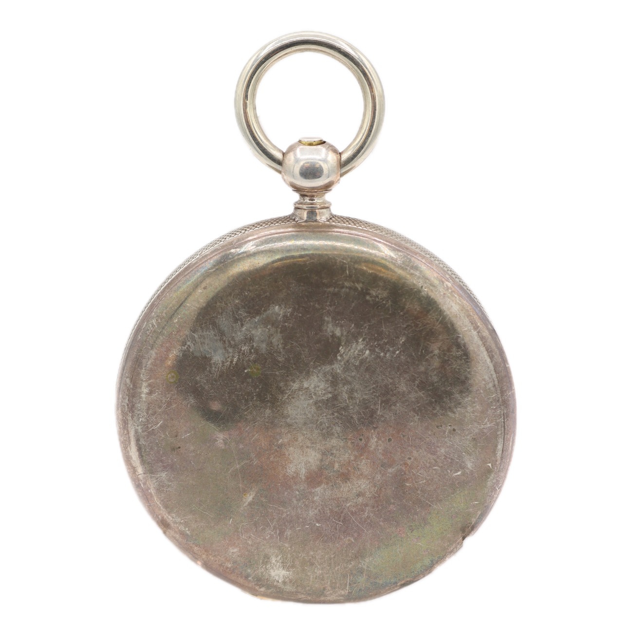 Antique 18S Howard 15 Jewel Key Wind Hunter Pocket Watch Series 2 Silverine