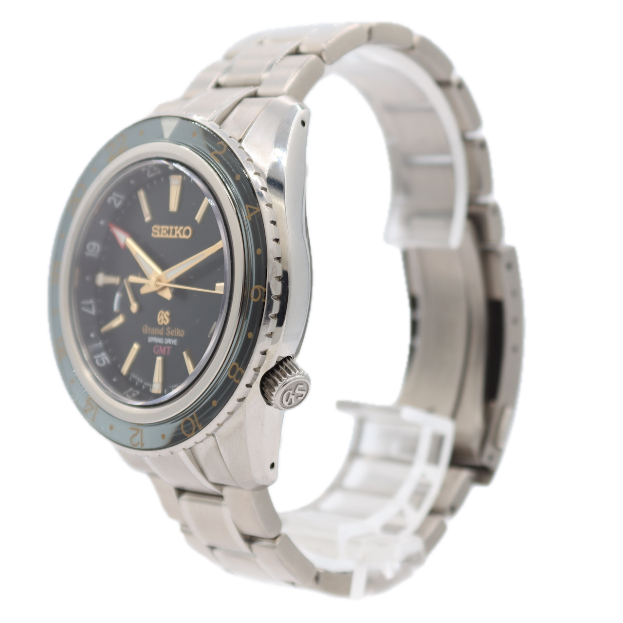 Grand Seiko SBGE015 Sport Collection Men's Spring Drive Wristwatch Titanium