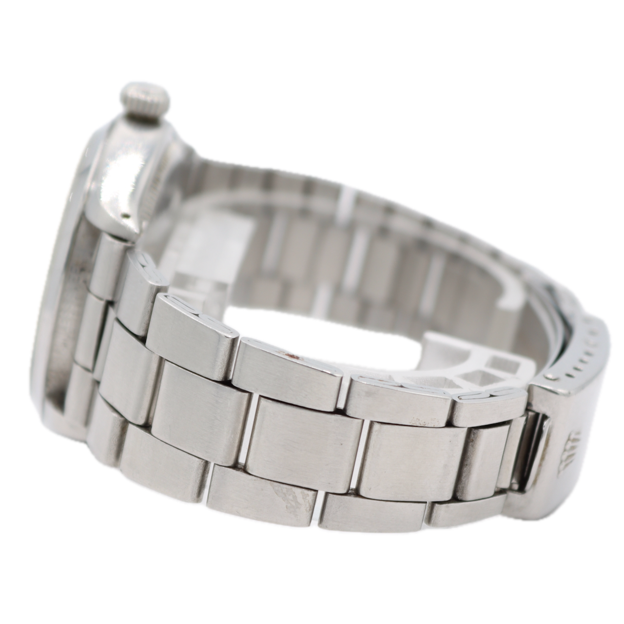 Vintage 1975 Rolex 5500 Air King Men's Automatic Wristwatch Swiss Steel Grey