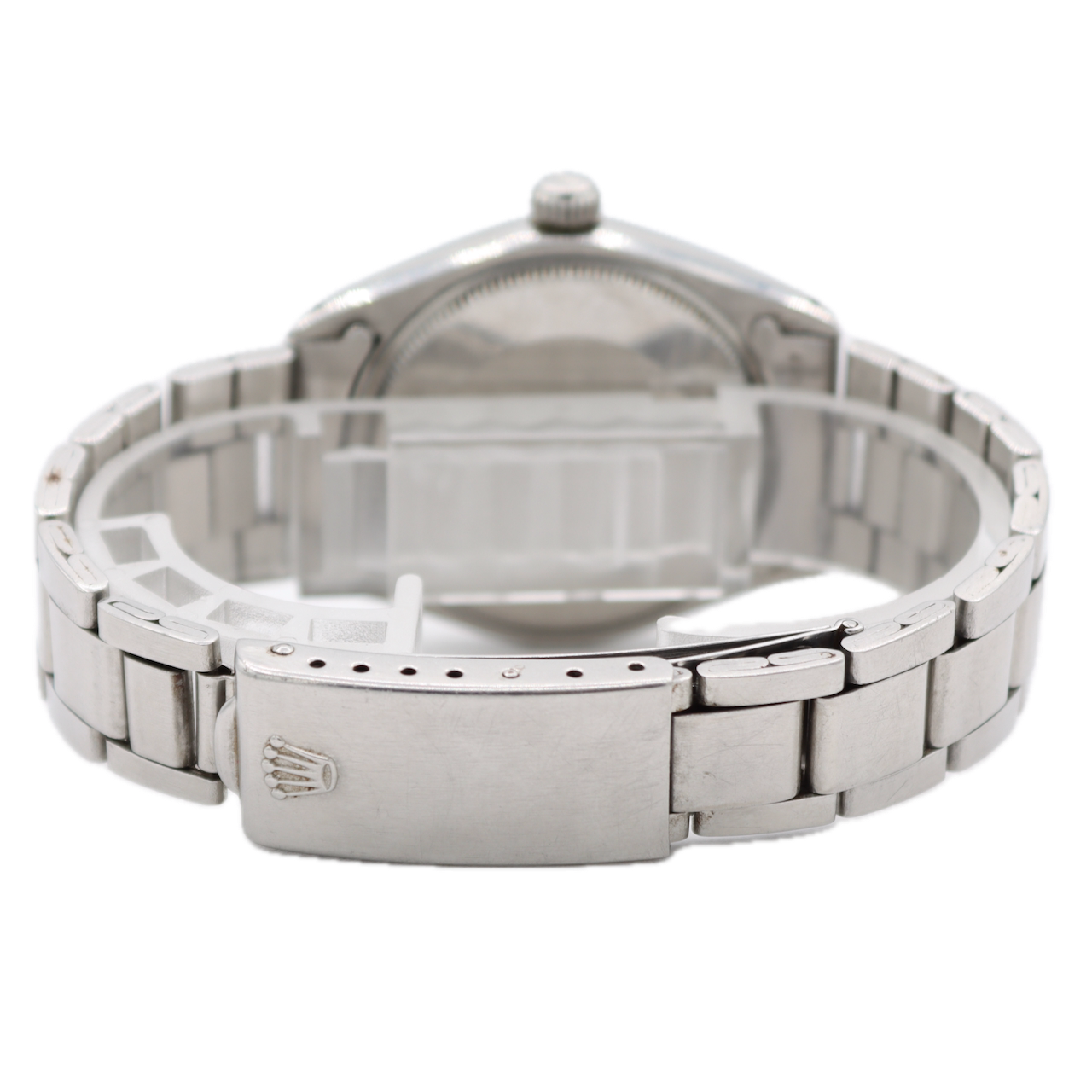 Vintage 1975 Rolex 5500 Air King Men's Automatic Wristwatch Swiss Steel Grey