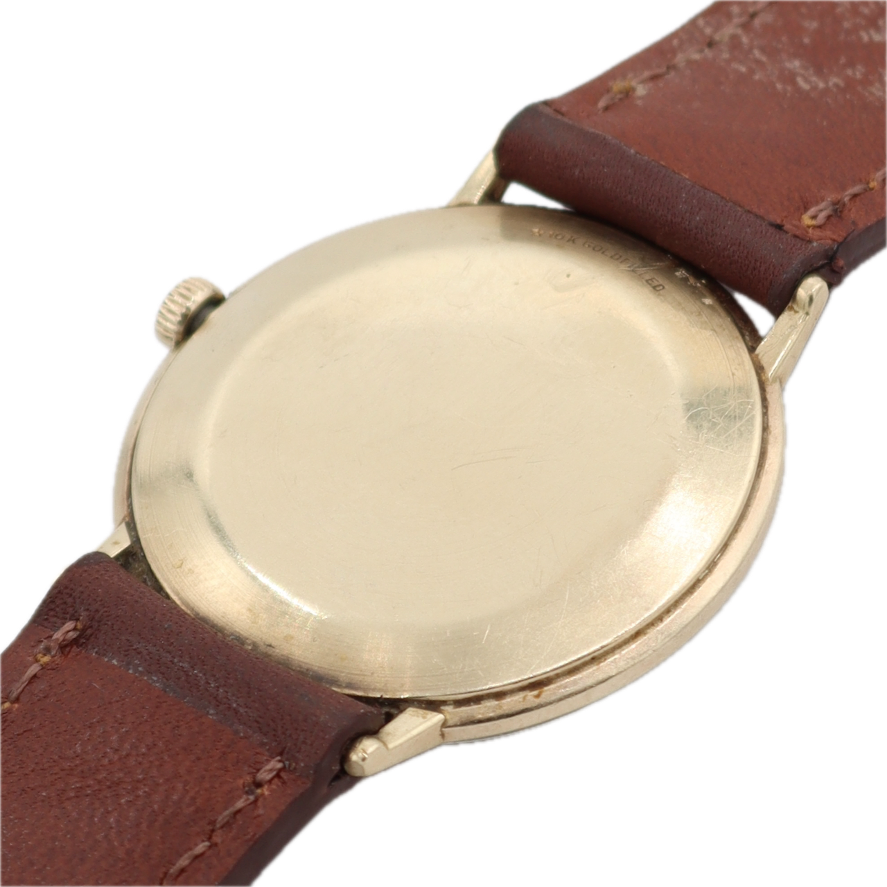 Vintage 33mm Girard Perregaux Sea Hawk Men's Mechanical Wristwatch Swiss 10k GF