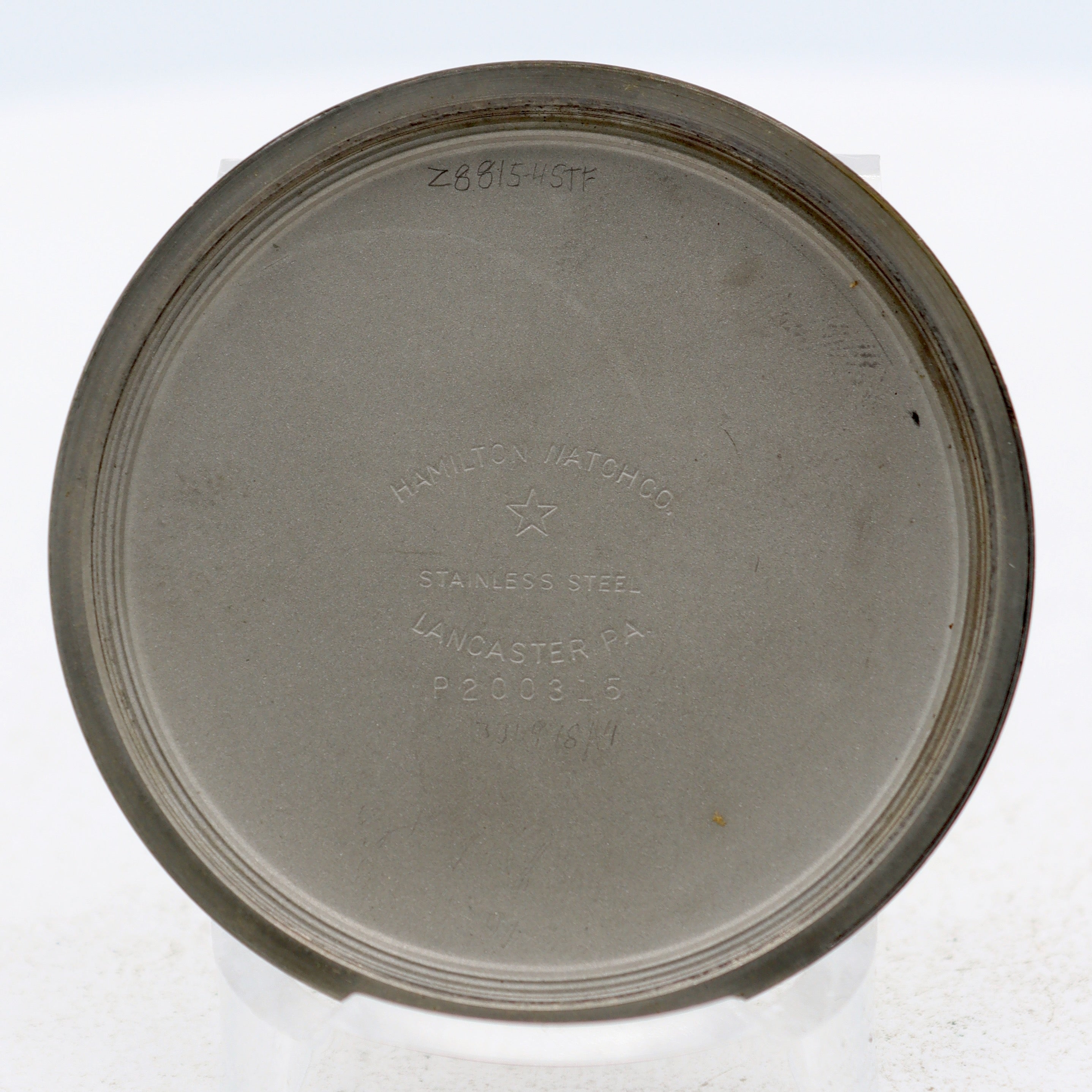 Antique 18s Hamilton Traffic Special Mechanical Pocket Watch 669 Steel Swiss