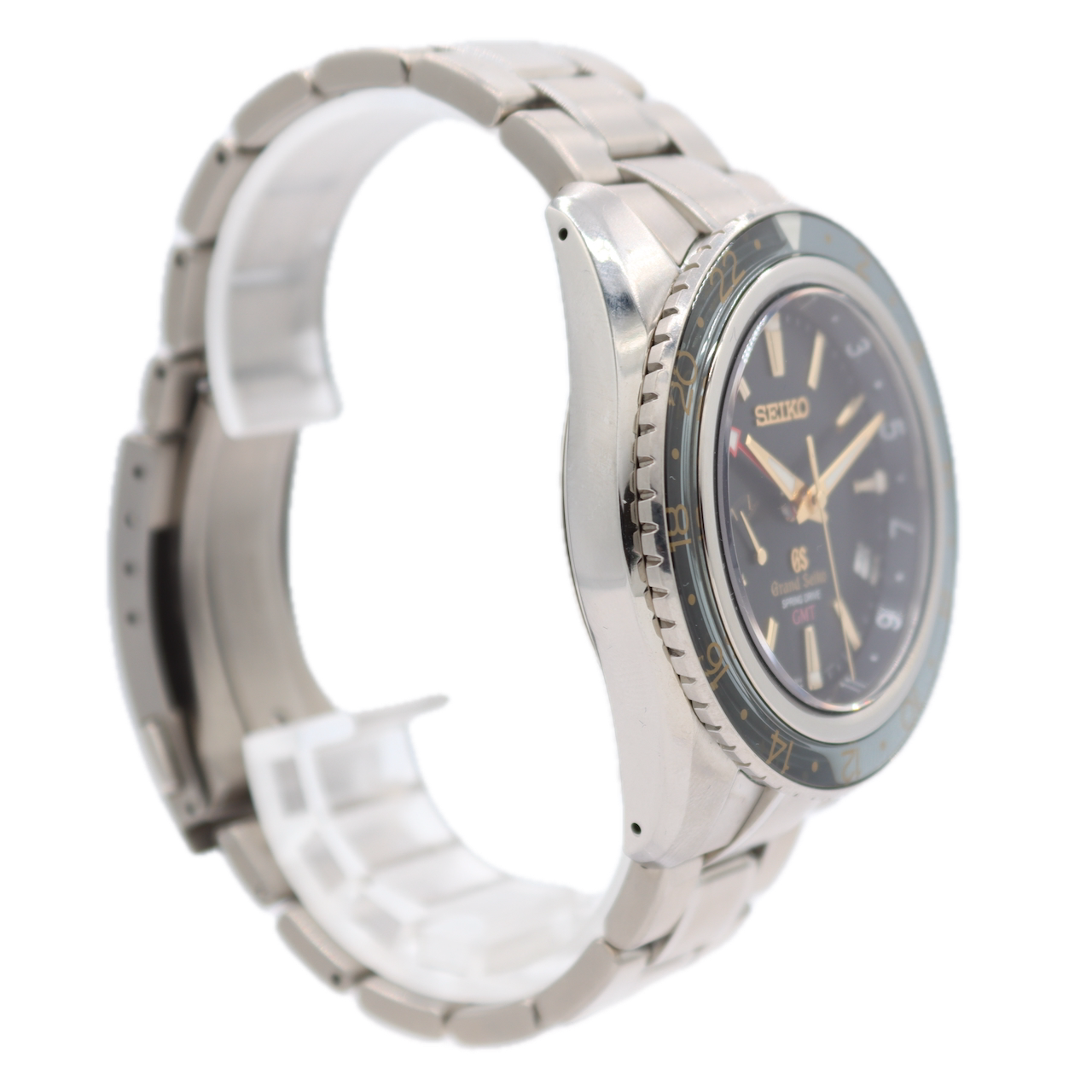 Grand Seiko SBGE015 Sport Collection Men's Spring Drive Wristwatch Titanium