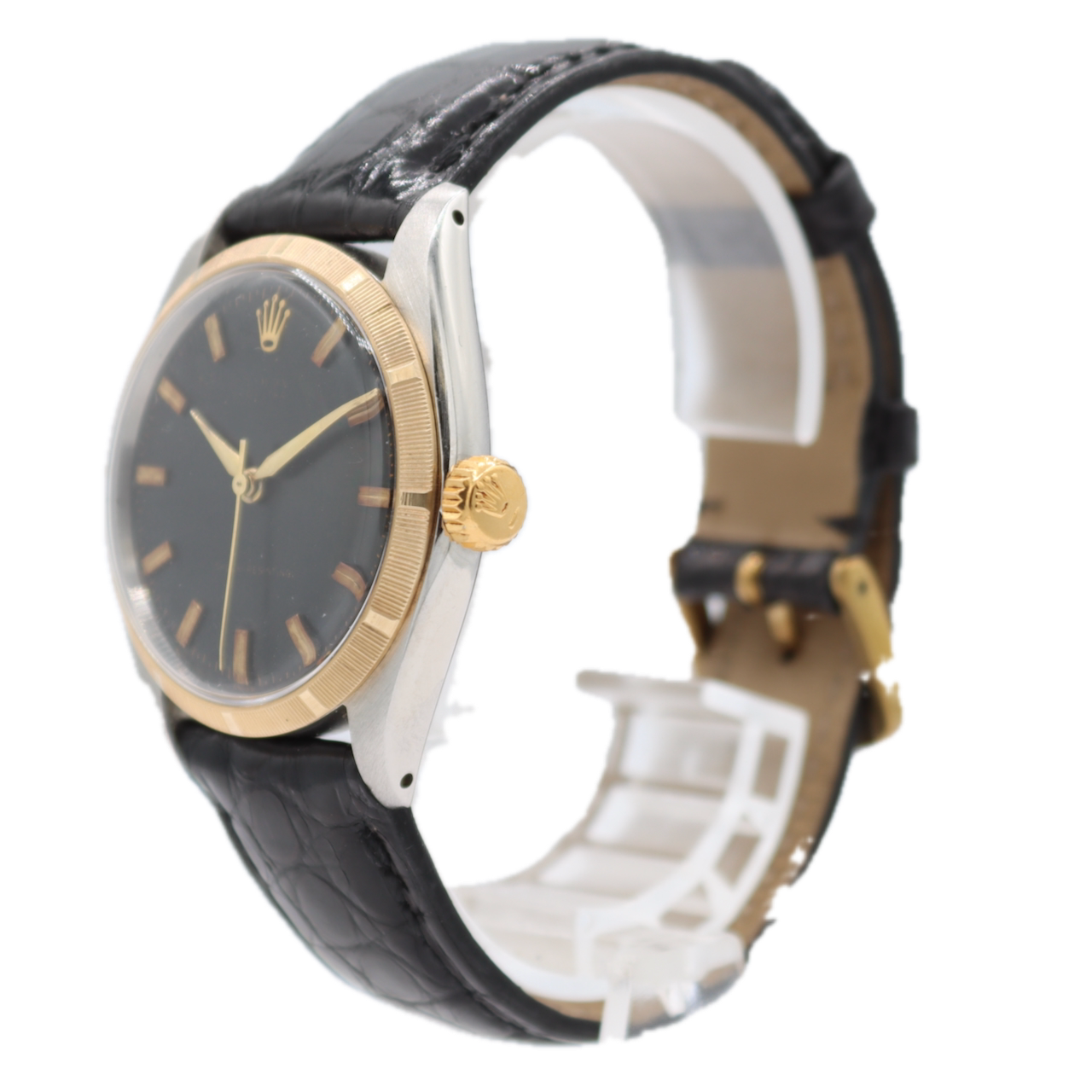 1961 Rolex 6426 Oyster Precision Men's Automatic Wristwatch 1210 Swiss Two Tone