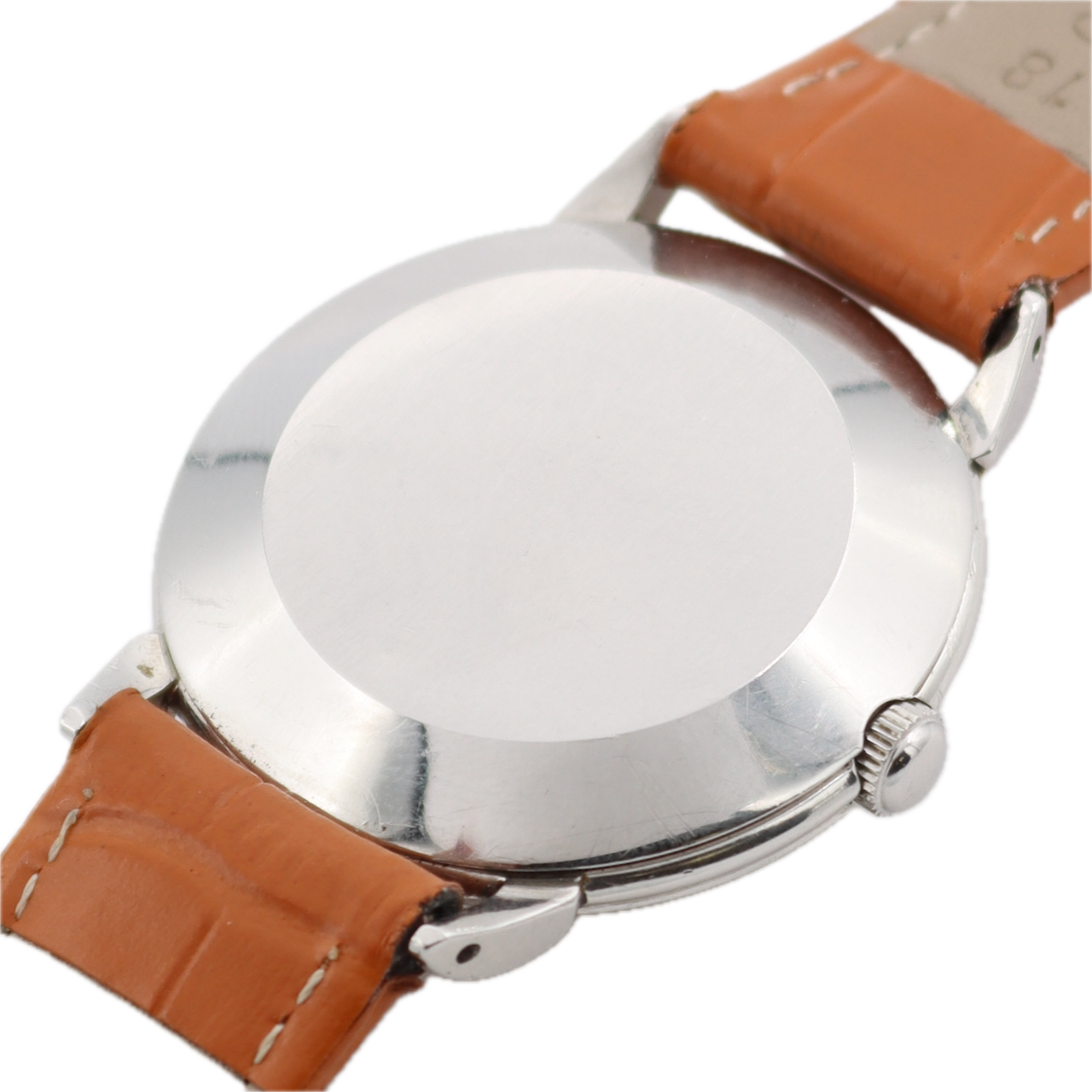 Vintage 35mm 1955 Omega 2446-1 Bumper Men's Automatic Wristwatch Steel Classic