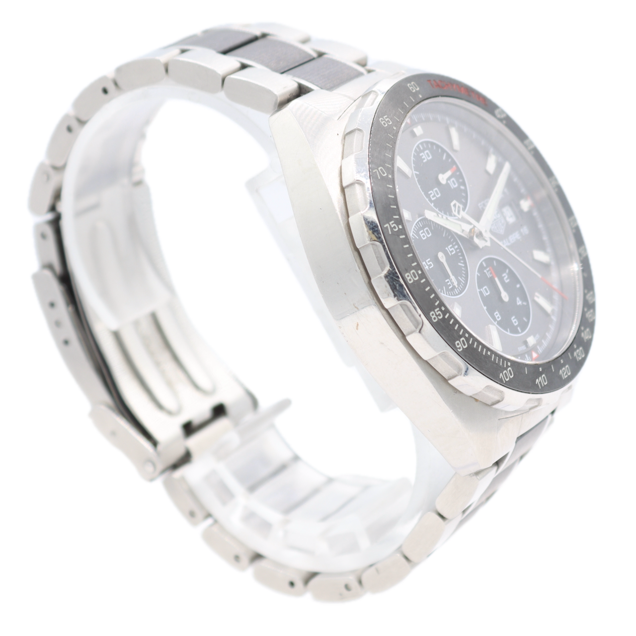 45mm Tag Heuer Formula 1 Caliber 16 Men's Automatic Wristwatch Swiss Ceramic
