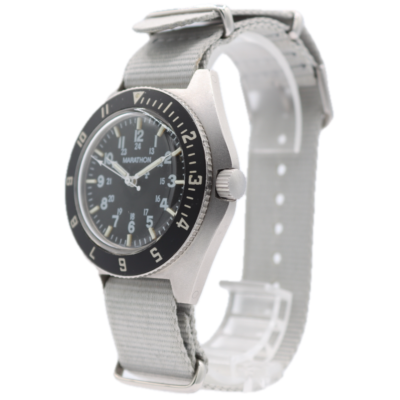 Vintage 1990 Gallet 6645-01-150-8115 Marathon Navigator Men's Quartz Wristwatch