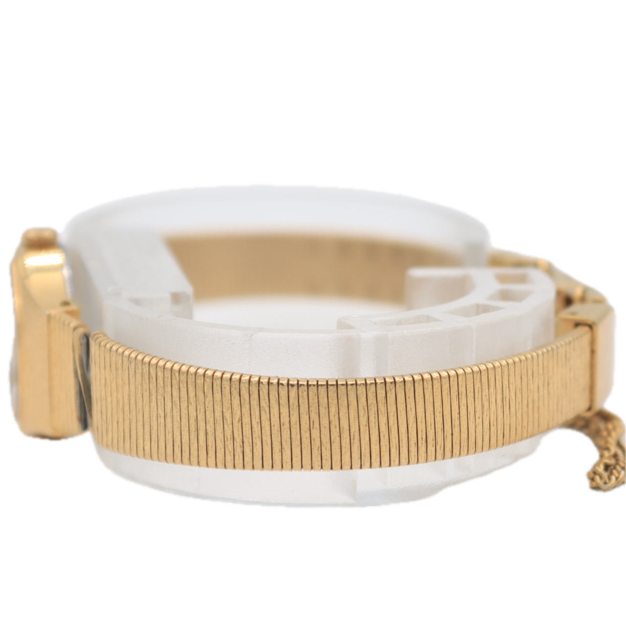 Vintage Seiko 2C20-6510 Octagonal Ladies Quartz Wristwatch Japan Gold Tone