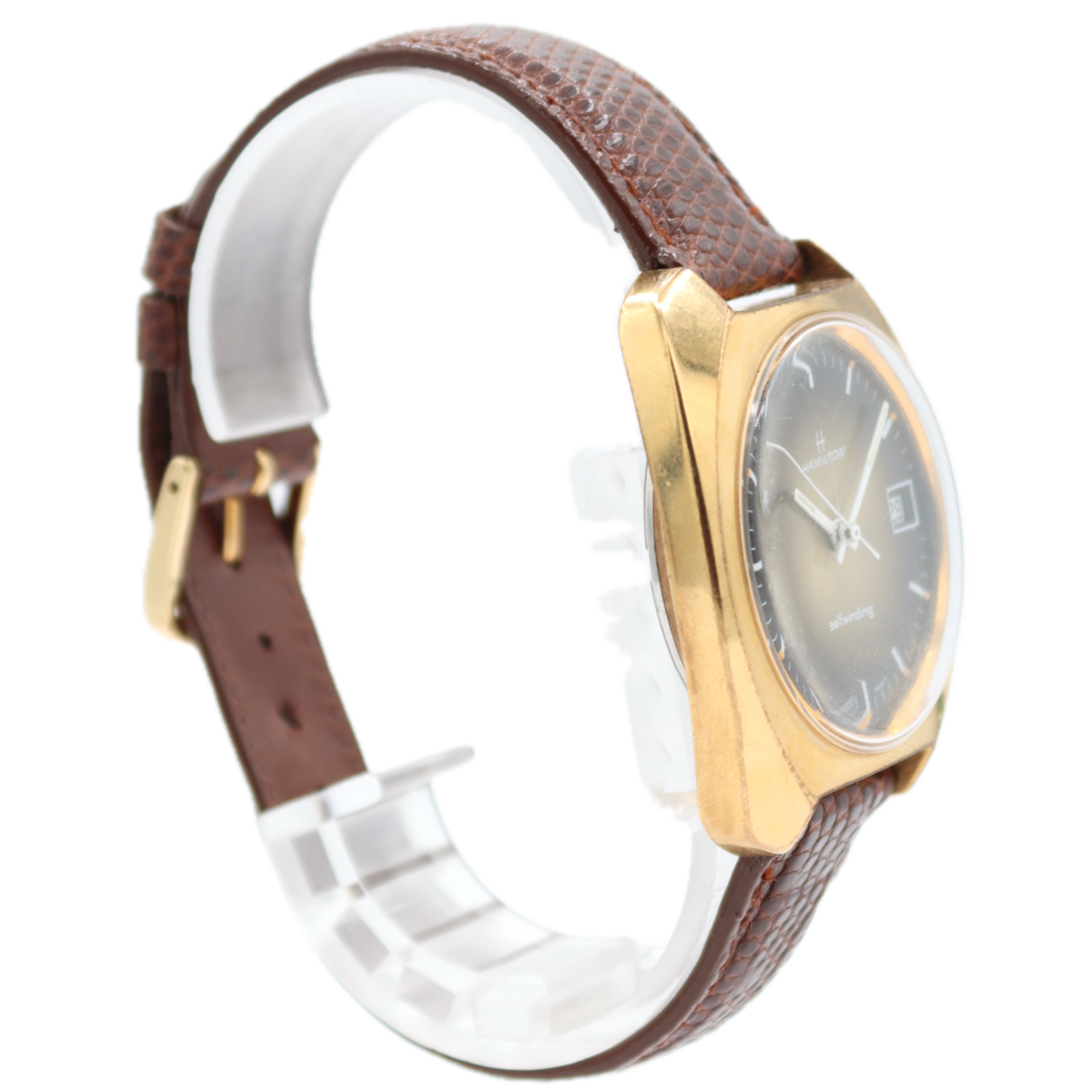 Vintage Hamilton Chocolate Sunburst 35562