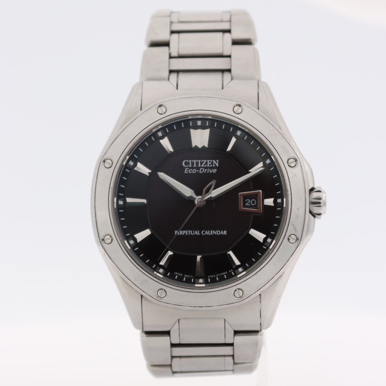 44mm Citizen E764-S080649 Octavia Men's Quartz Wristwatch EcoDrive E764 Japan