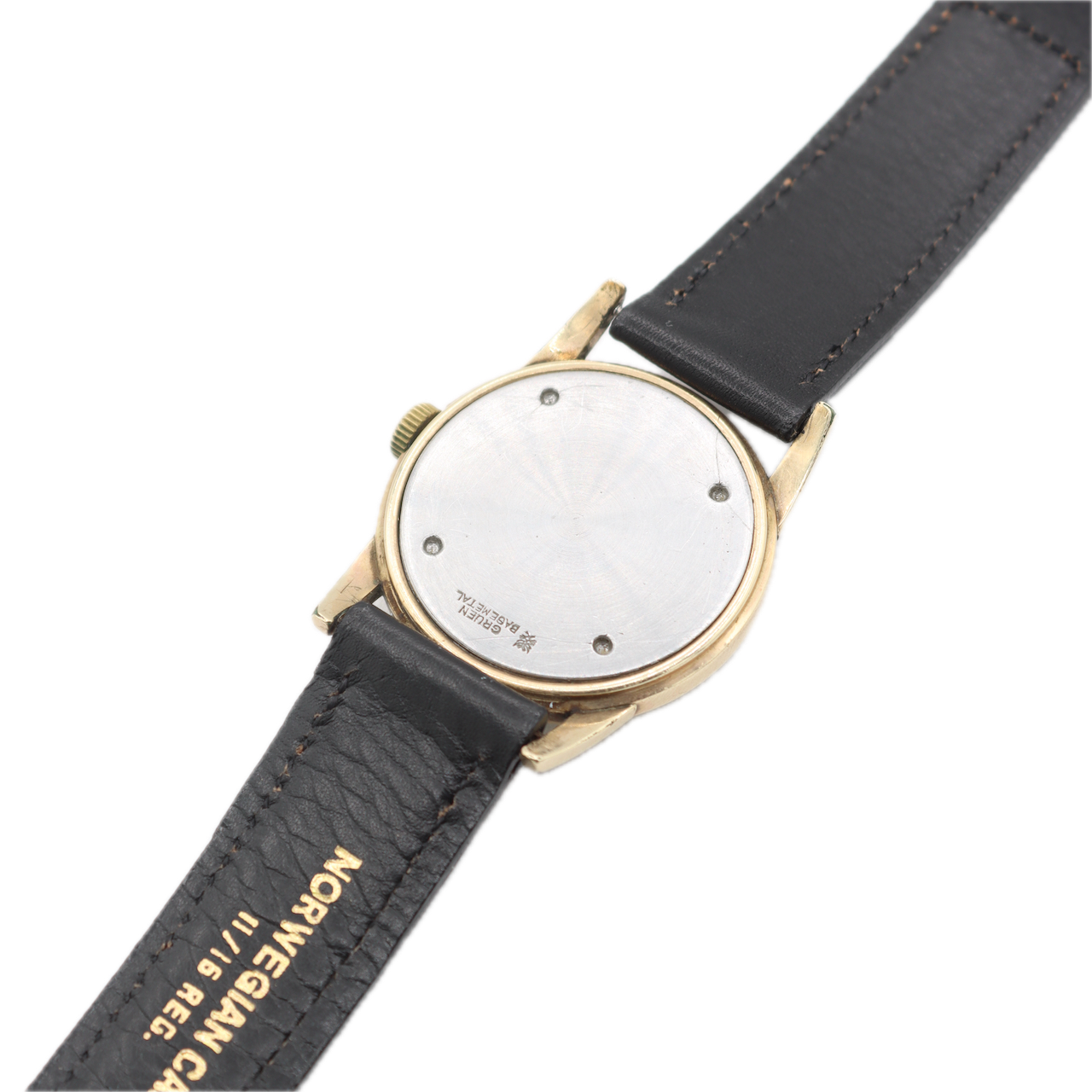 Vintage Gruen 420SS-632 Veri-thin Precision Men's Mechanical Wristwatch Swiss