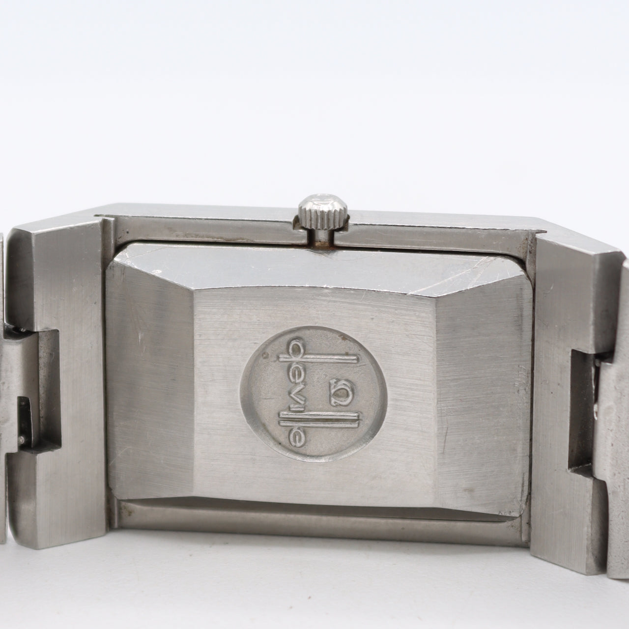 Vintage 27mm Omega 155.007 Tank De Ville Men's Automatic Wristwatch Swiss Steel