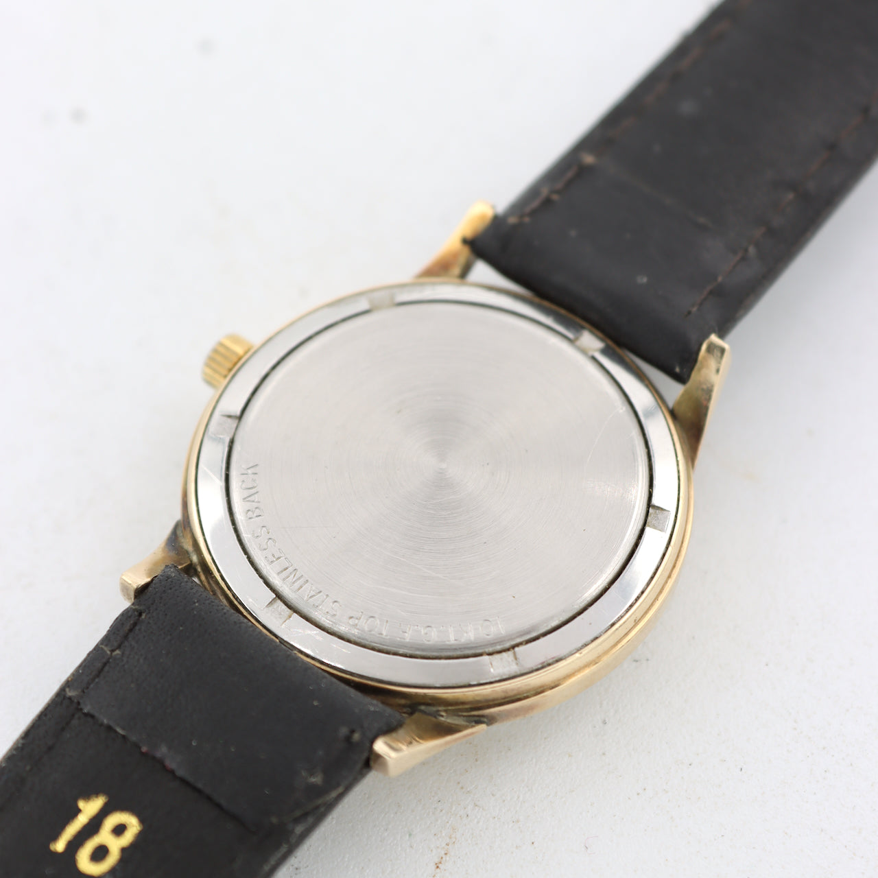 Vintage 33mm Wittnauer Honeycomb Dial Men's Mechanical Wristwatch 11WSG 10k GF