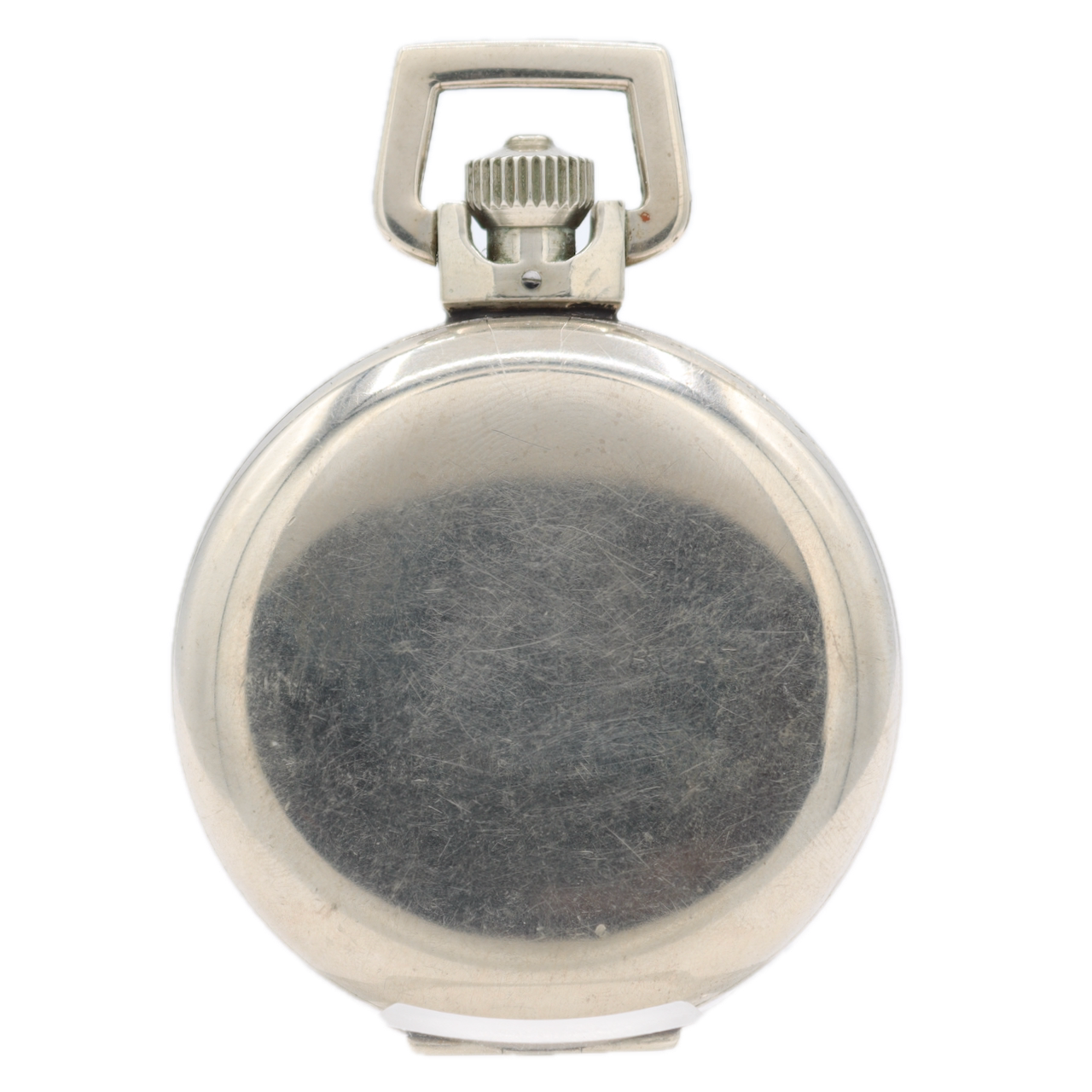 Antique 16s 1943 Elgin Jitterbug Type A-8 15J Pocket Watch 582 WW2 Nickel USA