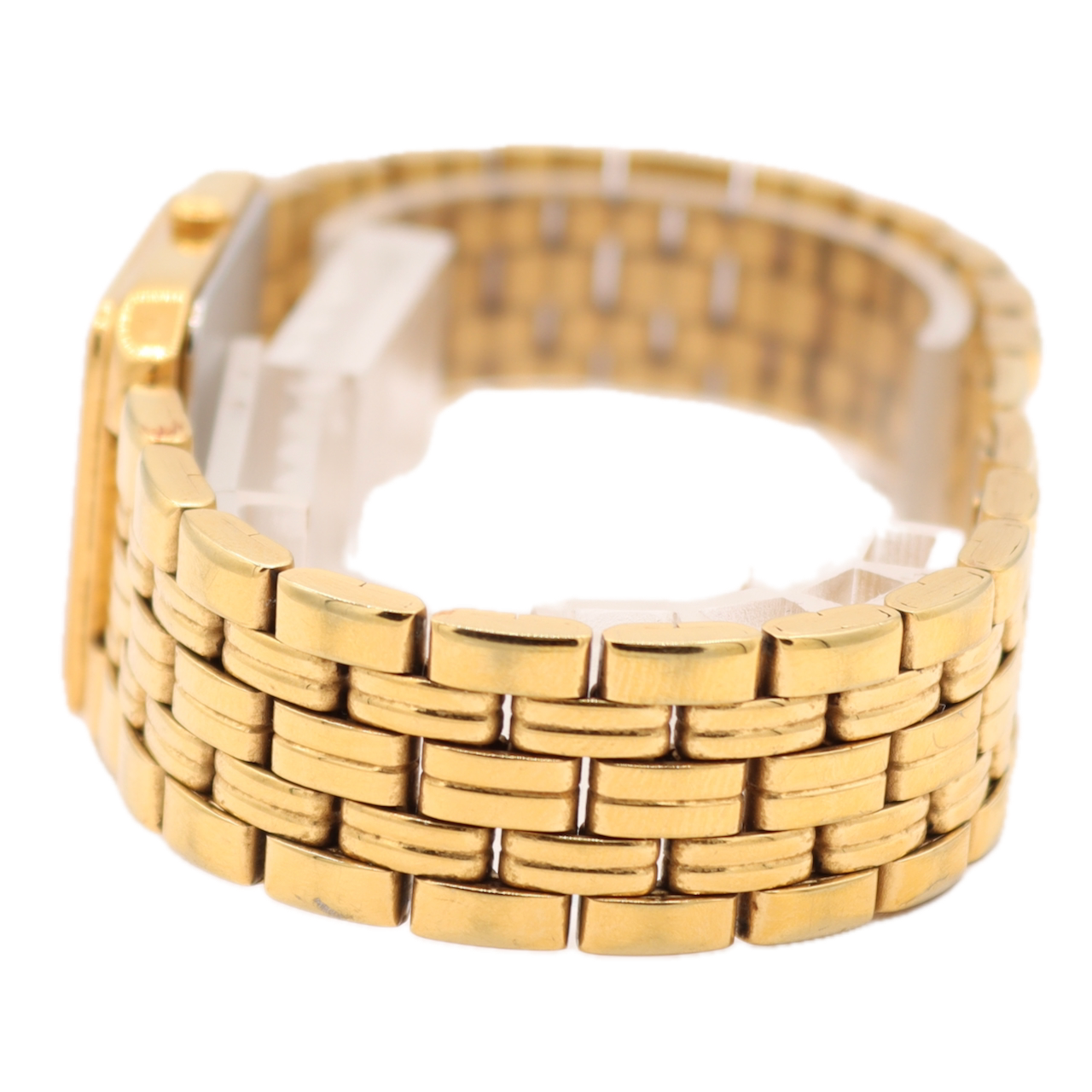 26mm Seiko V701-5J00 Galaxy Men's Quartz Wristwatch Japan Gold Tone Sunburst