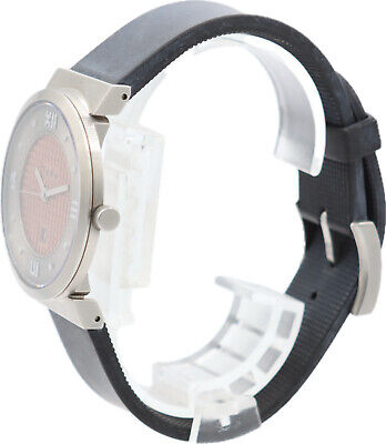 35mm TeNo no. 178 Men's Quartz Wristwatch Germany Steel w Salmon Dial