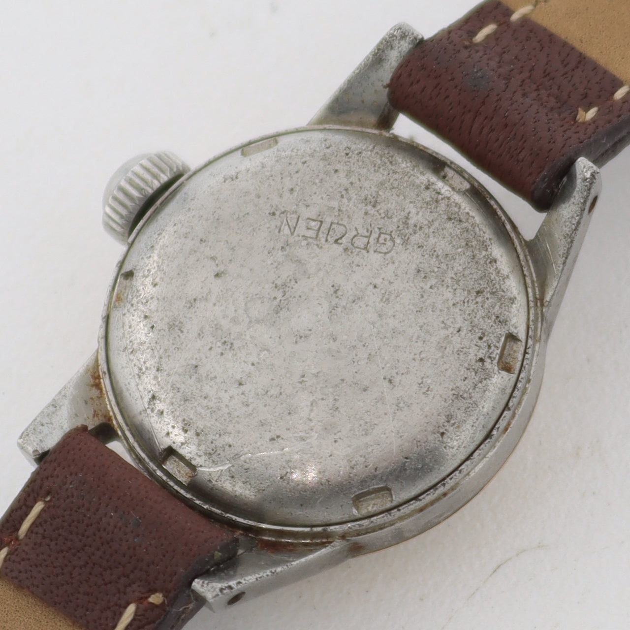 Vintage Gruen Veri-thin Two Tone Ladies Mechanical Wristwatch 210 Gold Plated