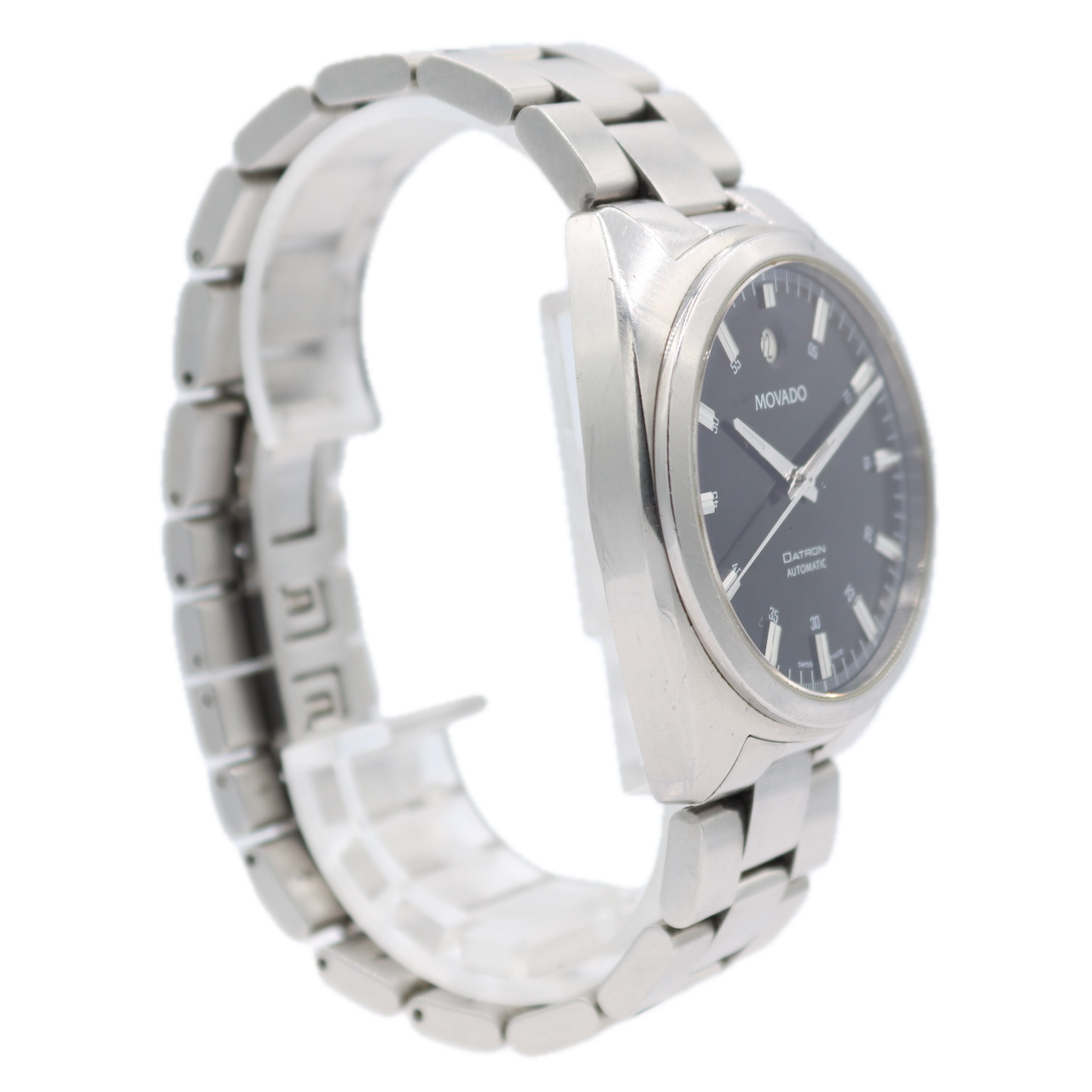 38mm Movado 18.1.14.1069 Datron Men's Automatic Wristwatch SW200-1 Swiss Steel