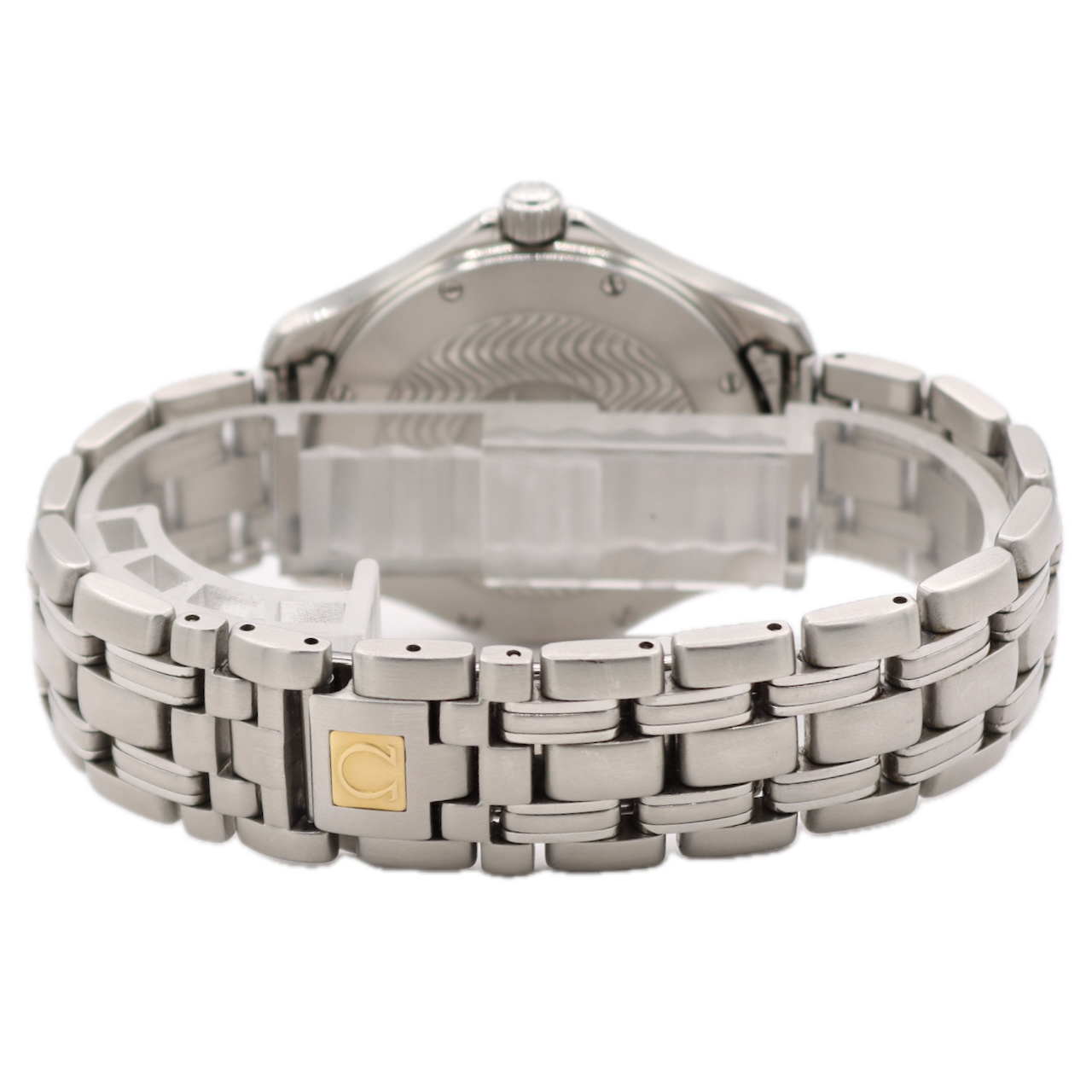 Vintage 1996 Omega 2521.81.00 Seamaster Men's Electronic Wristwatch 1665 Swiss