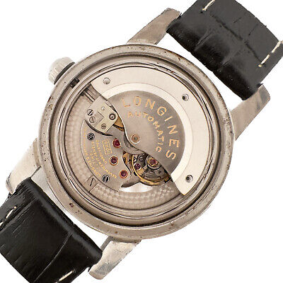 Vintage Longines All-Guard Men's Automatic Wristwatch 19AS Swiss Stainless Steel