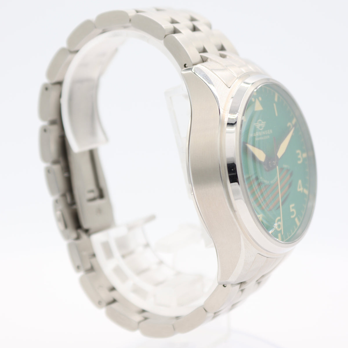 42.5mm Harbinger Marauder Men's Automatic Wristwatch Steel Power Reserve W/Box