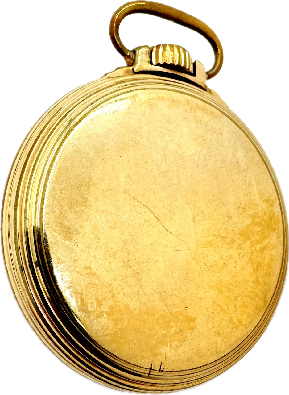 Antique 16S Waltham Up/Down Indicator 23 Jewel Railroad Pocket Watch Vanguard