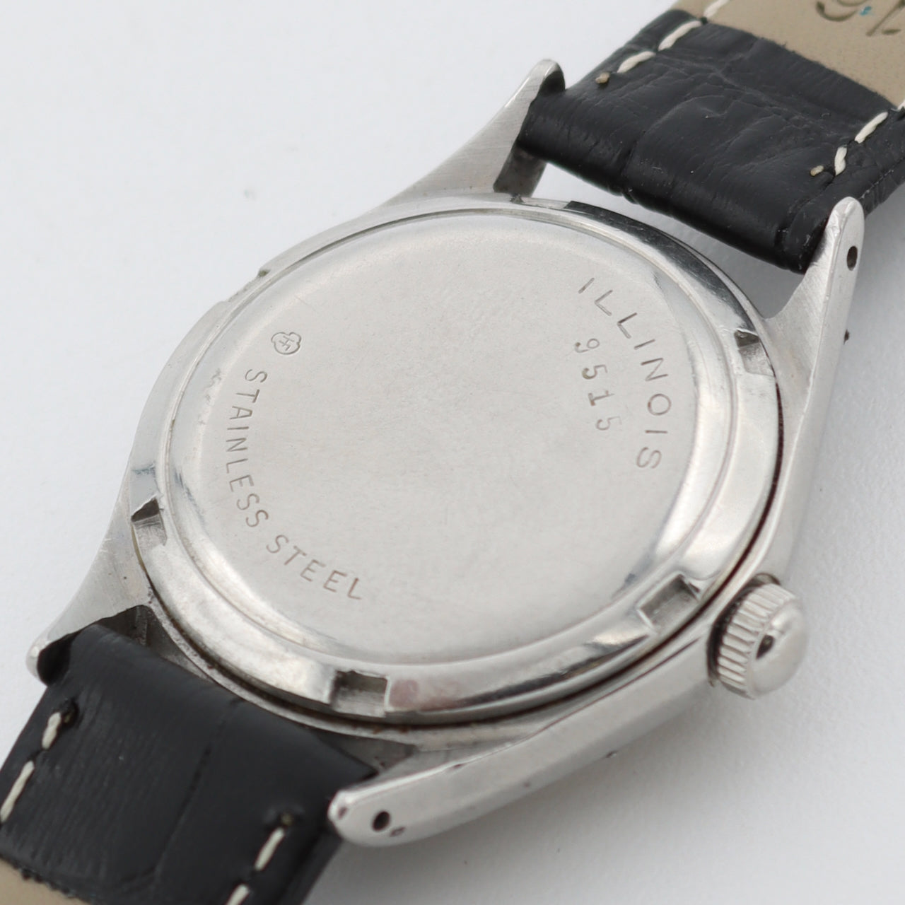 Vintage Hamilton 9515 17 Jewel Men's Mechanical Wristwatch ETA 1256 Swiss Steel