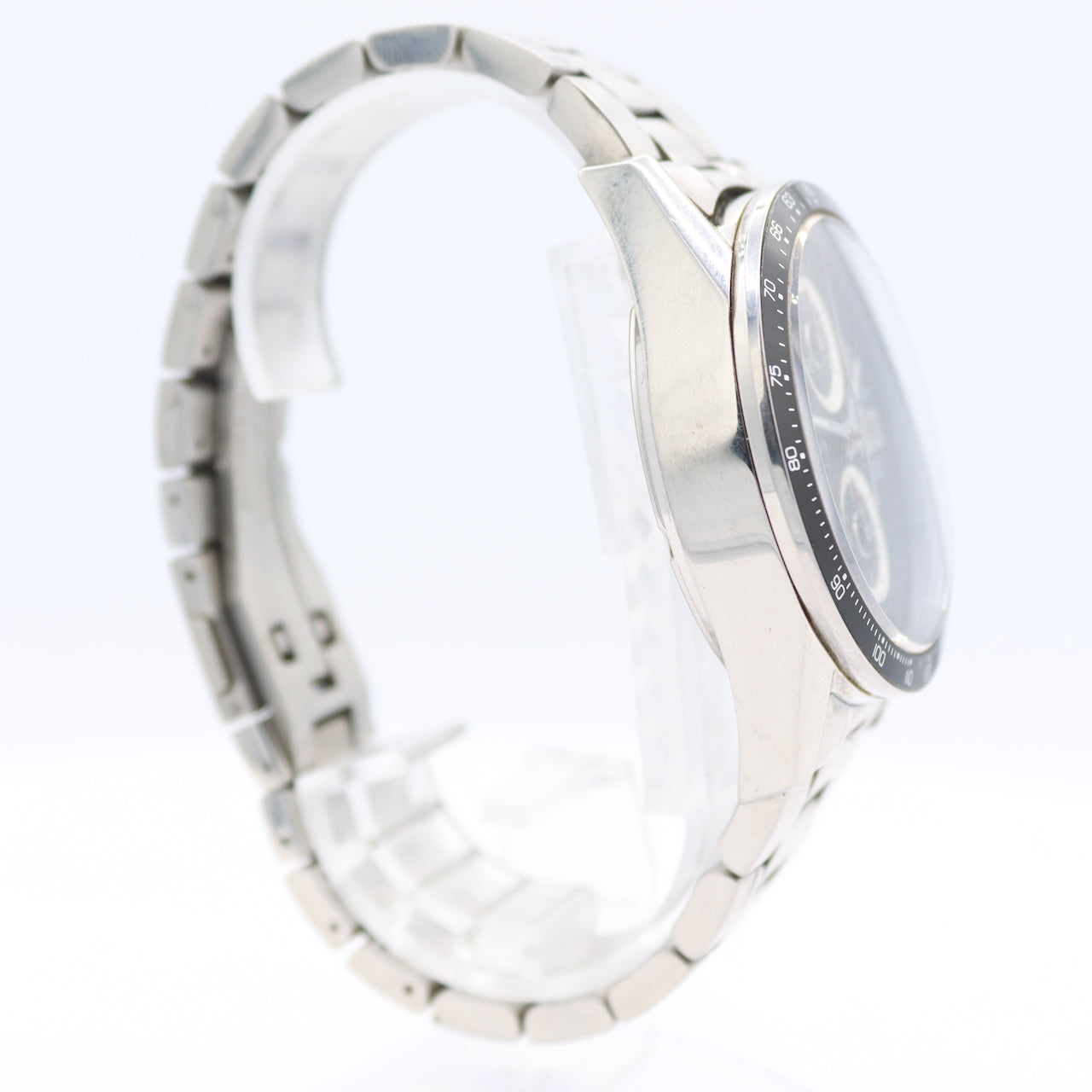 Tag Heuer CV2A10 Carrera Men's Automatic Wristwatch Calibre 16 Swiss Steel