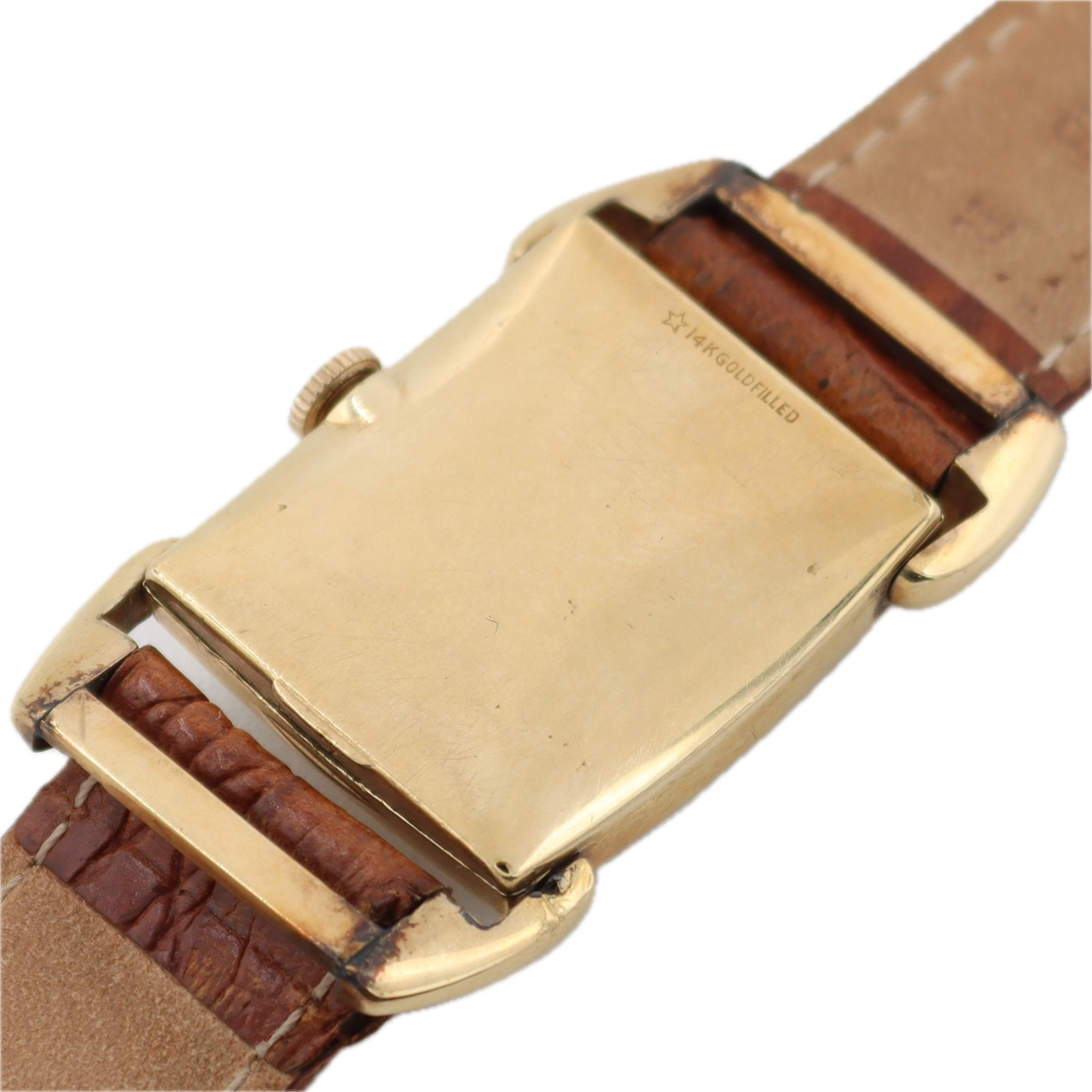 Vintage Lord Elgin 4625 Swivel Lug 21 Jewel Men's Mechanical Wristwatch 670 USA