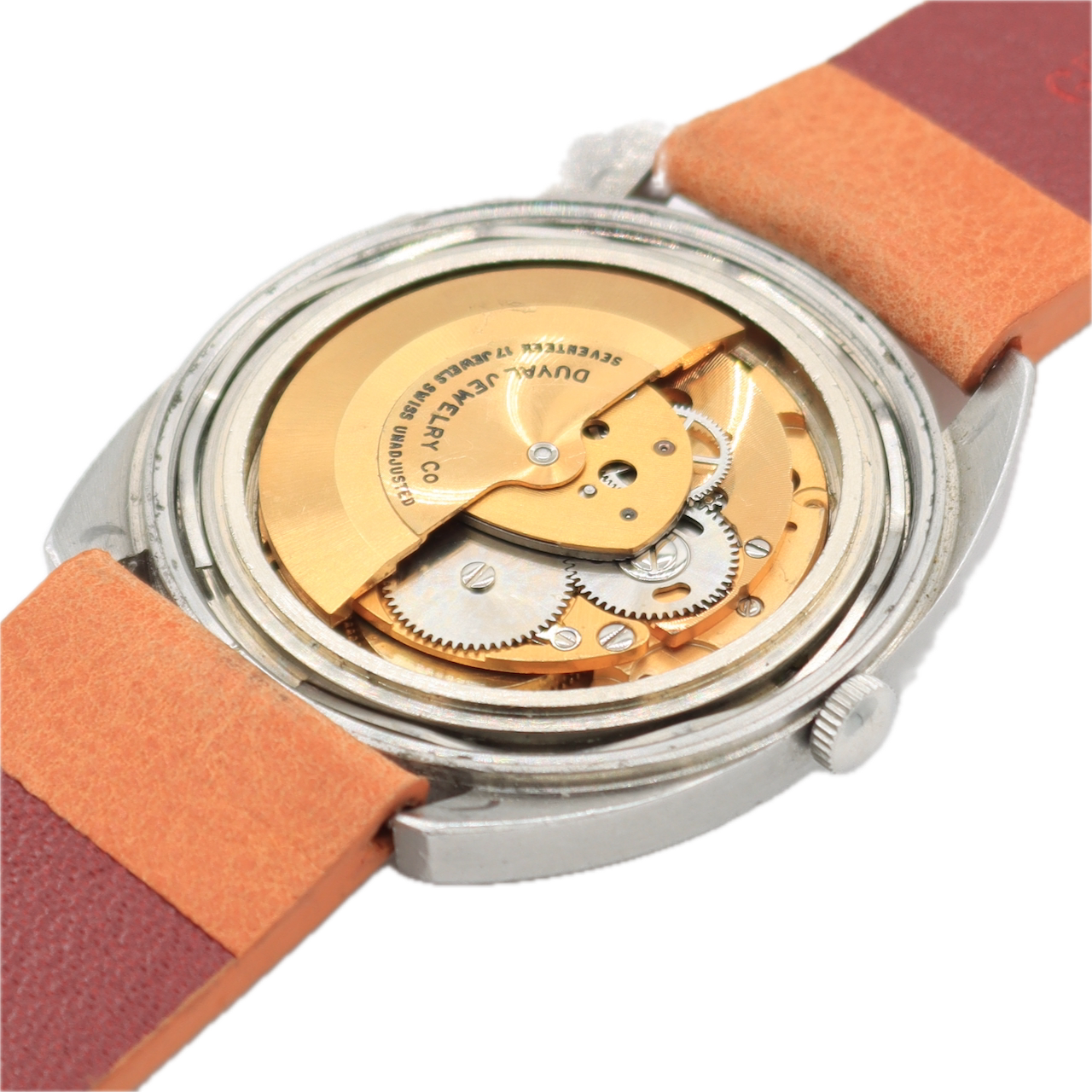 36mm Baylor AS 1906 Day Date EGG Men's Automatic Wristwatch A.Schild 1906 Steel