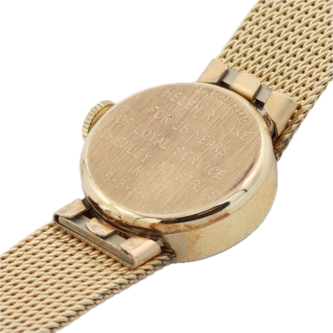 Vintage 19mm 1976 Omega Cocktail Ladies Mechanical Wristwatch 1100 Swiss 10k GF
