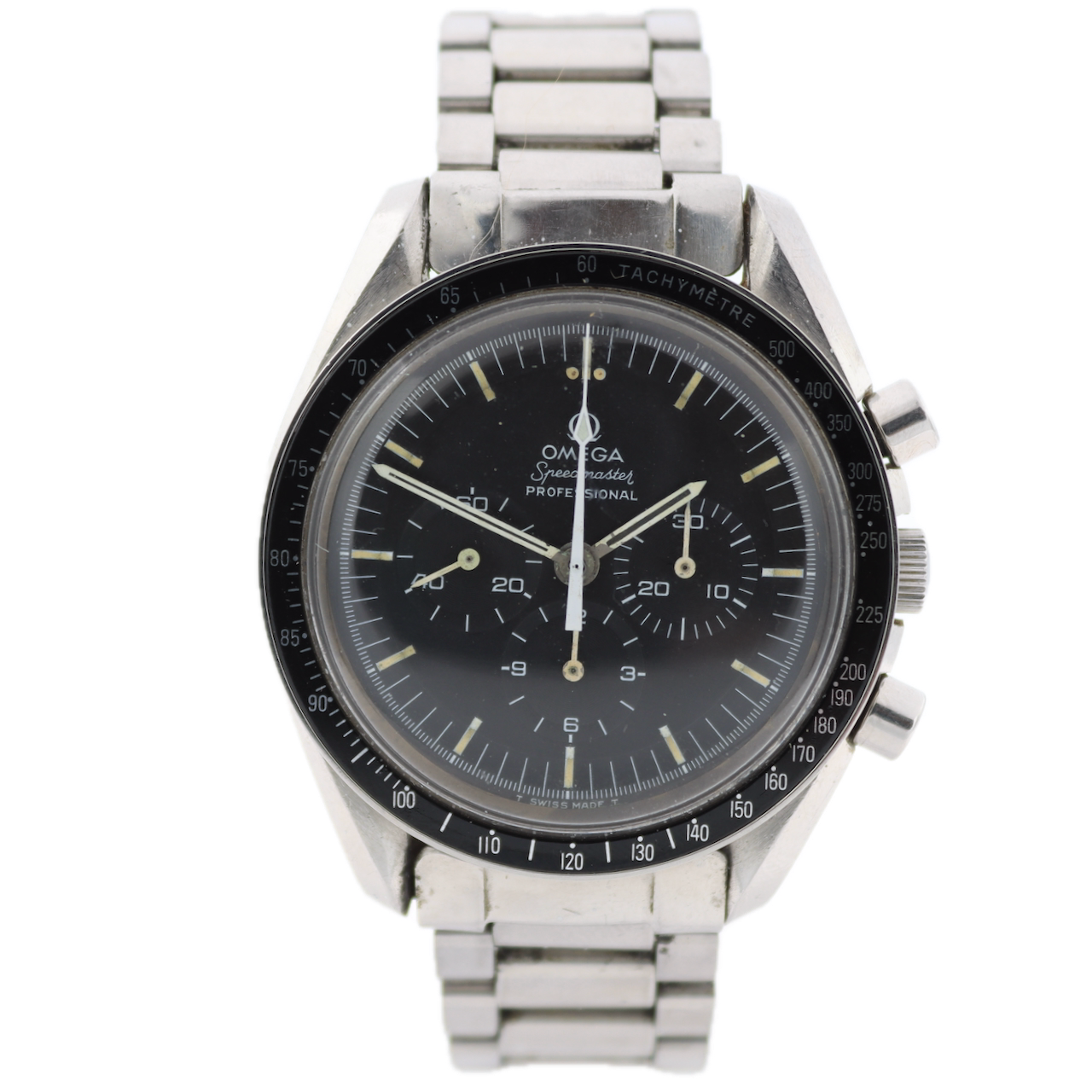 Vintage 1973 Omega 145.022 Speedmaster Moonwatch Men's Chronograph Wristwatch
