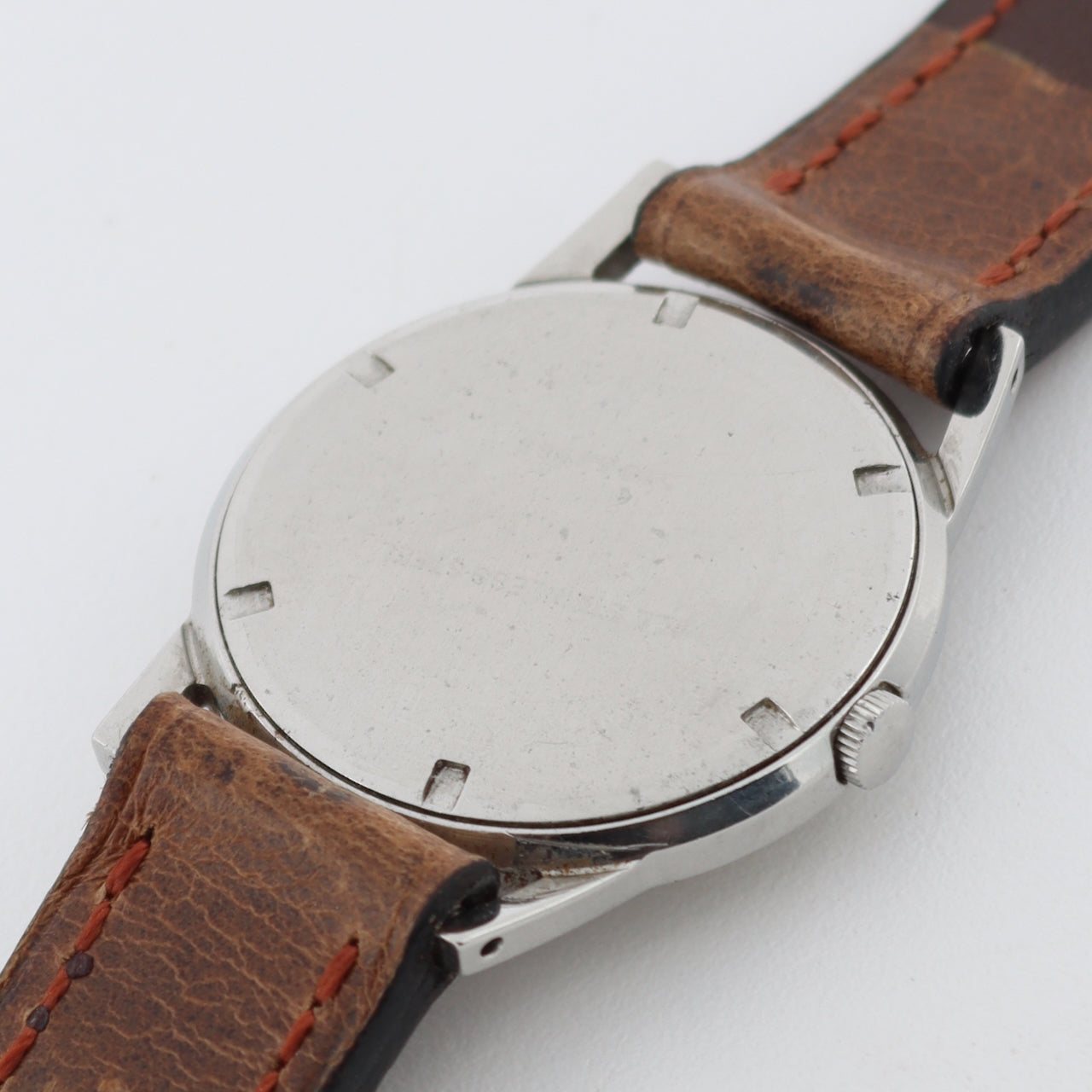 Vintage Croton C2449 Veri Thin 17J Men's Mechanical Wristwatch N35 Swiss Steel