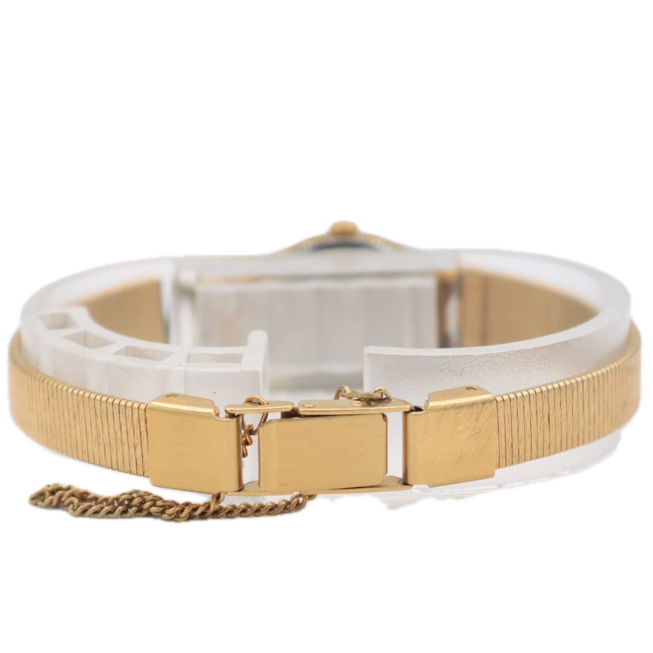 Vintage Seiko 2C20-6510 Octagonal Ladies Quartz Wristwatch Japan Gold Tone