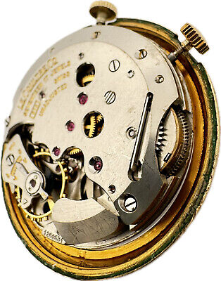 Vintage LeCoultre 3026 Parking Meter Men's Mechanical Alarm Wristwatch 814