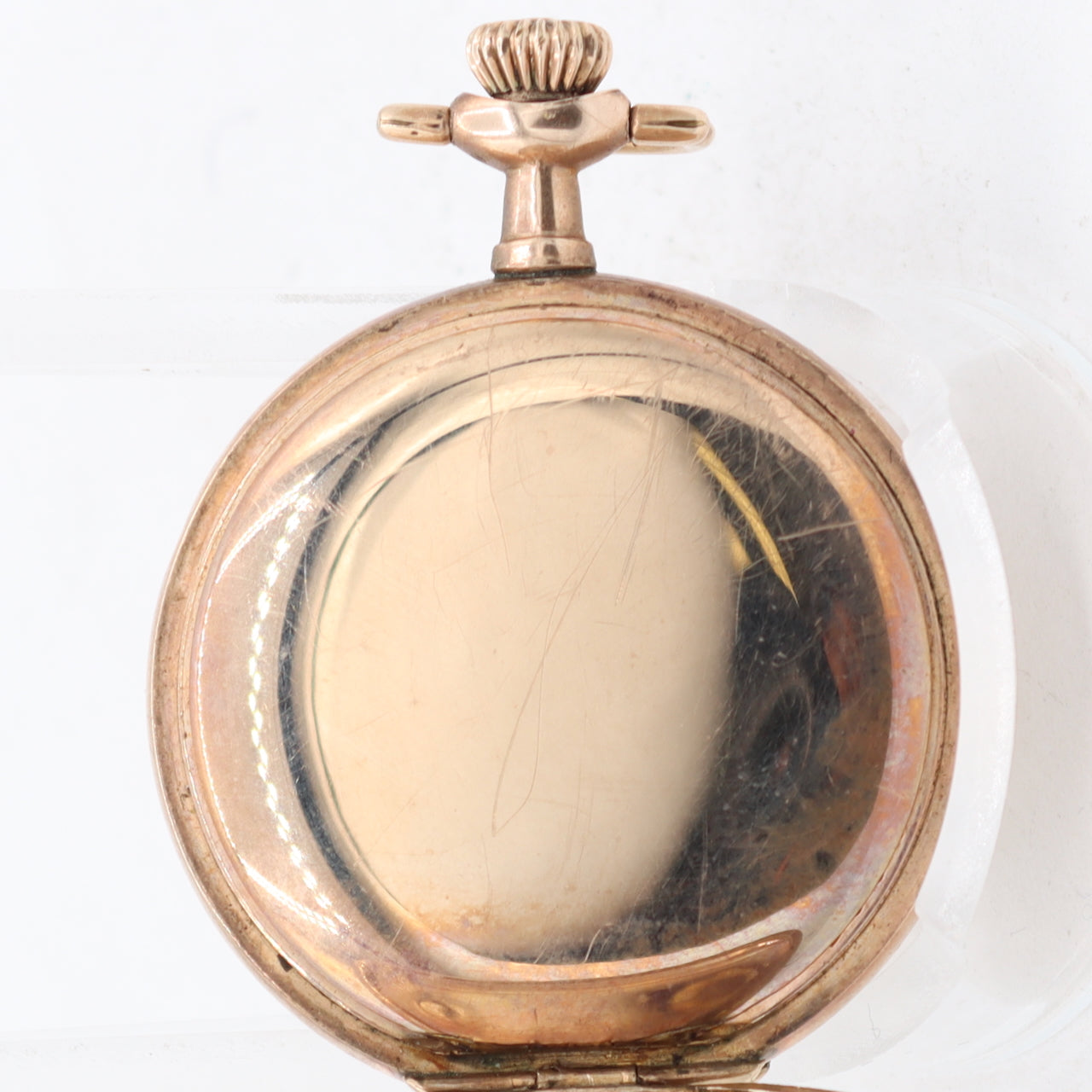 Antique H. J. Howe Longines 17 Jewel Hunter Pocket Watch 25 Year GF Swiss