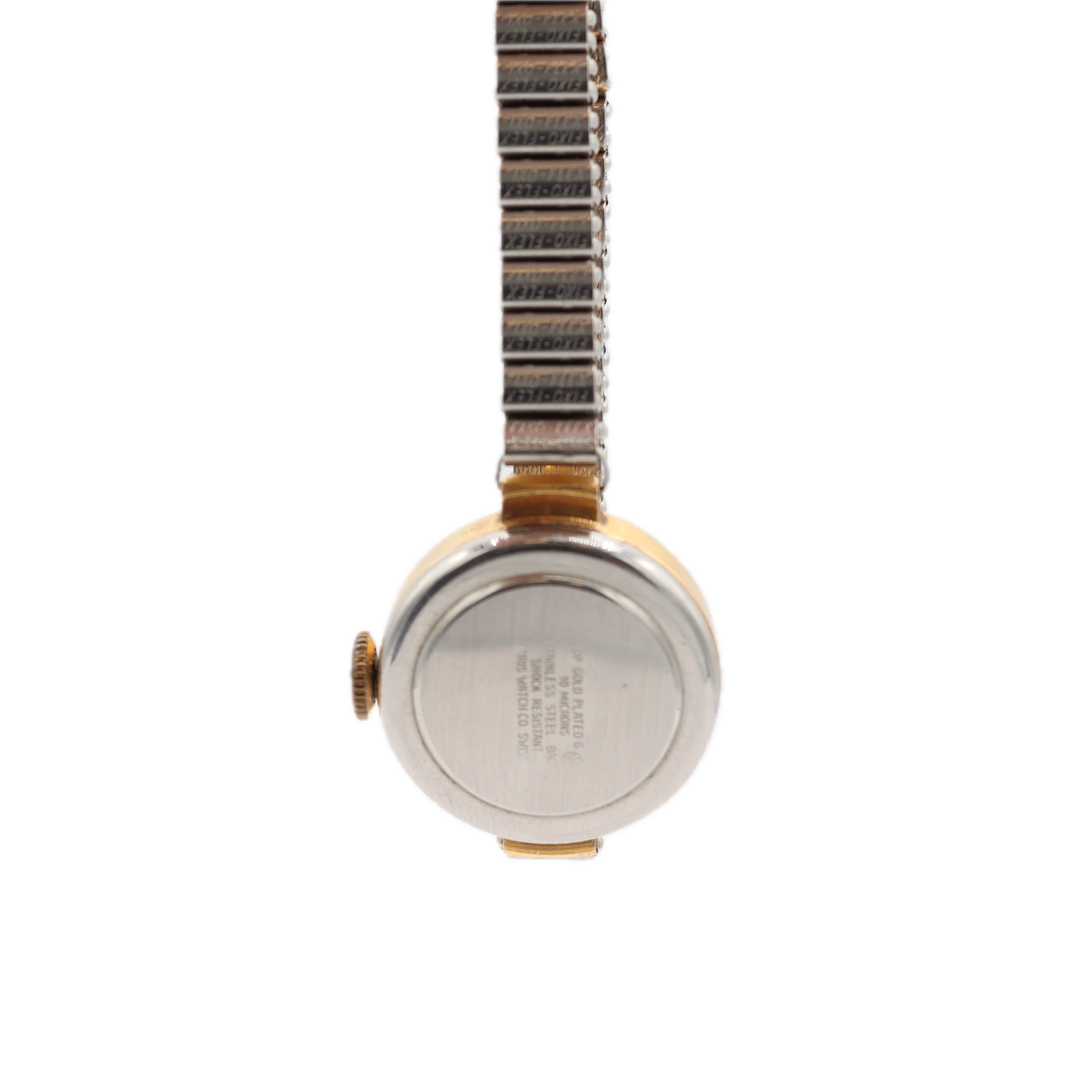 Vintage Oris Ladies Mechanical Wristwatch 442 KIF Gold Plated & Steelw/Box