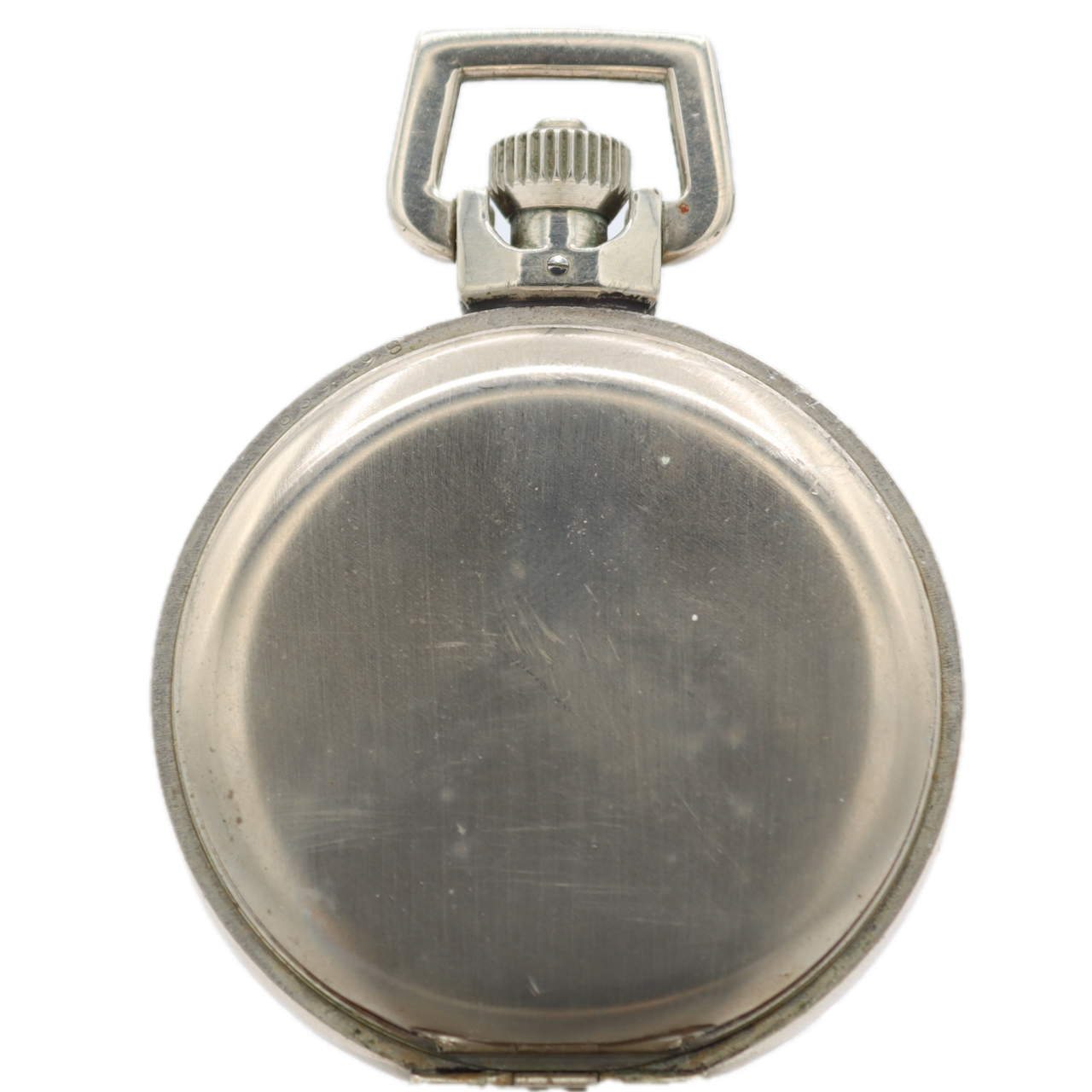 Antique 16s 1943 Elgin Jitterbug Type A-8 15J Pocket Watch 582 WW2 Nickel USA