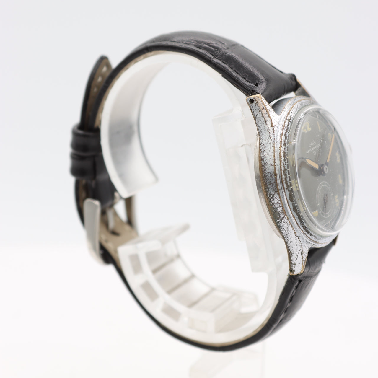 Vintage Oris Small Seconds 15 Jewel Men's Mechanical Wristwatch 451 Swiss Made