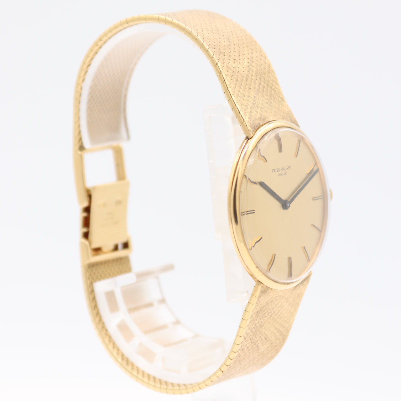 Vintage 33mm Patek Philippe 3468-5 Calatrava Men's Mechanical Wristwatch 18k